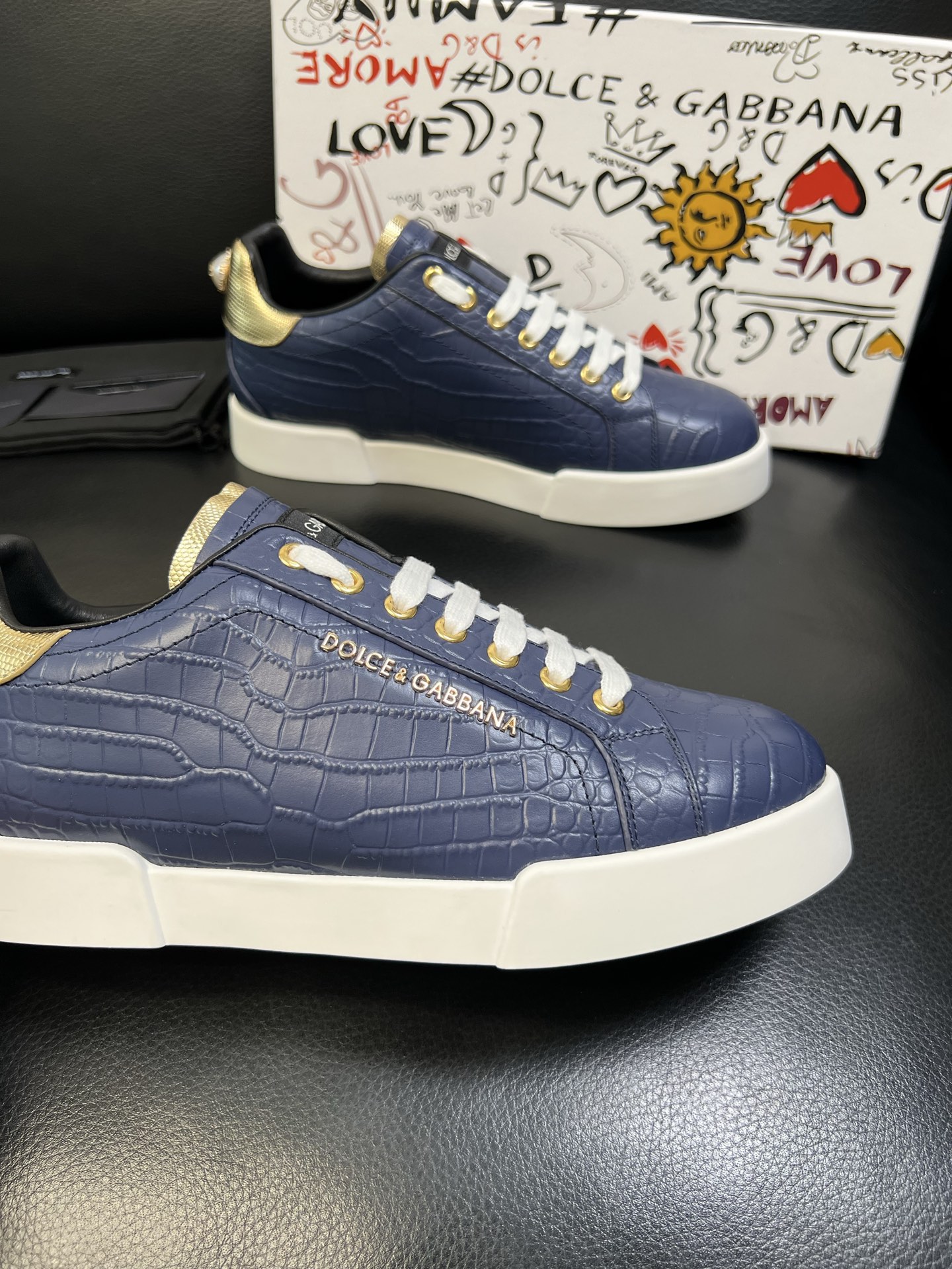 Dolce & Gabbana 高品质 顶级工艺品 杜嘉班纳 爆款专柜新品同步，鞋面意大利进口牛皮料，高