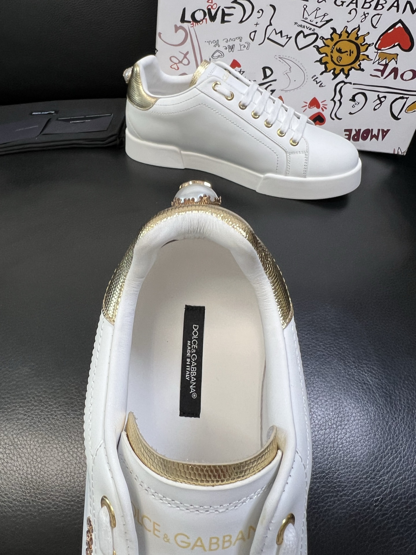 Dolce & Gabbana 高品质 顶级工艺品 杜嘉班纳 爆款专柜新品同步，鞋面意大利进口牛皮料，高