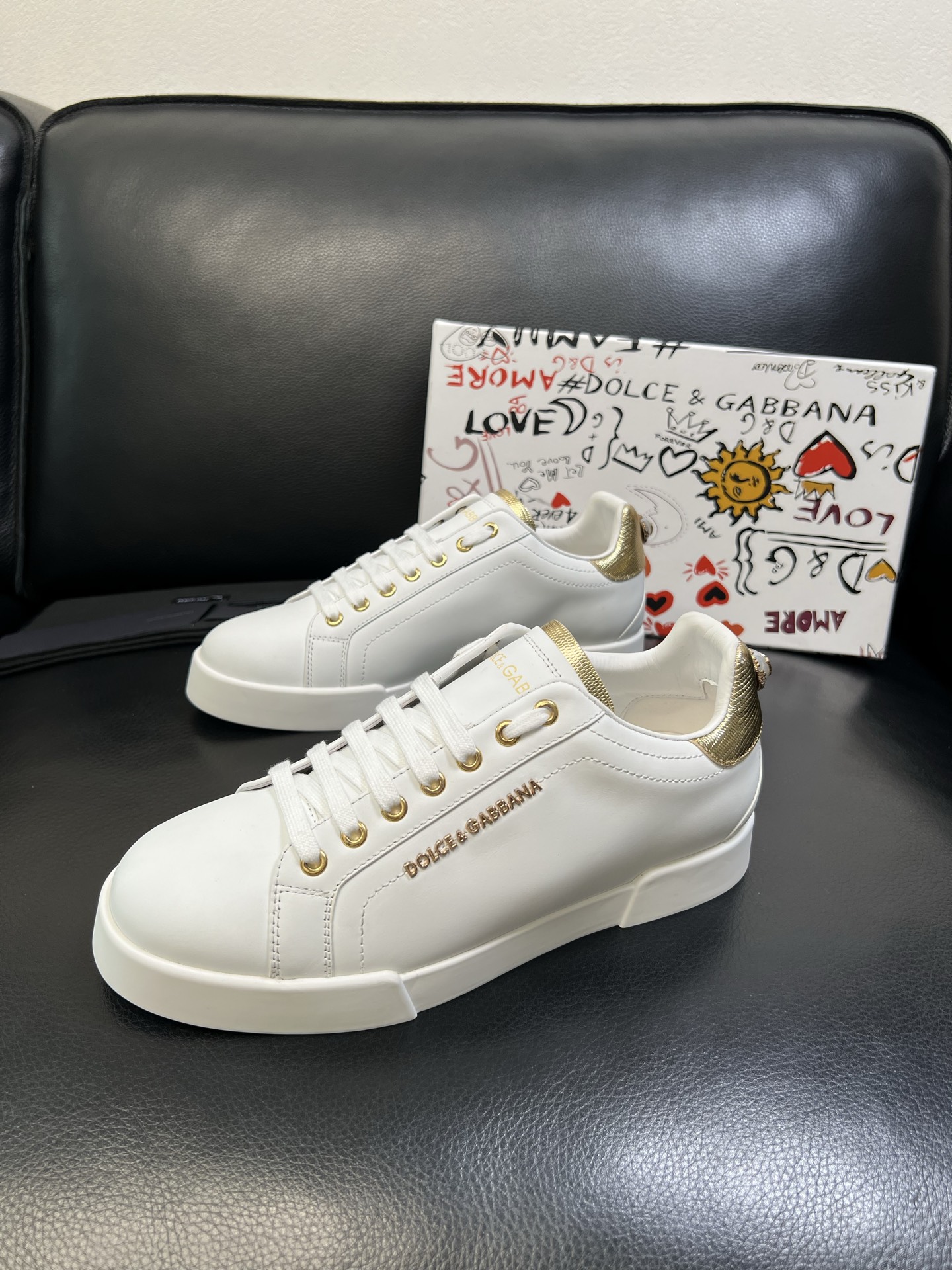 Dolce & Gabbana 高品质 顶级工艺品 杜嘉班纳 爆款专柜新品同步，鞋面意大利进口牛皮料，高