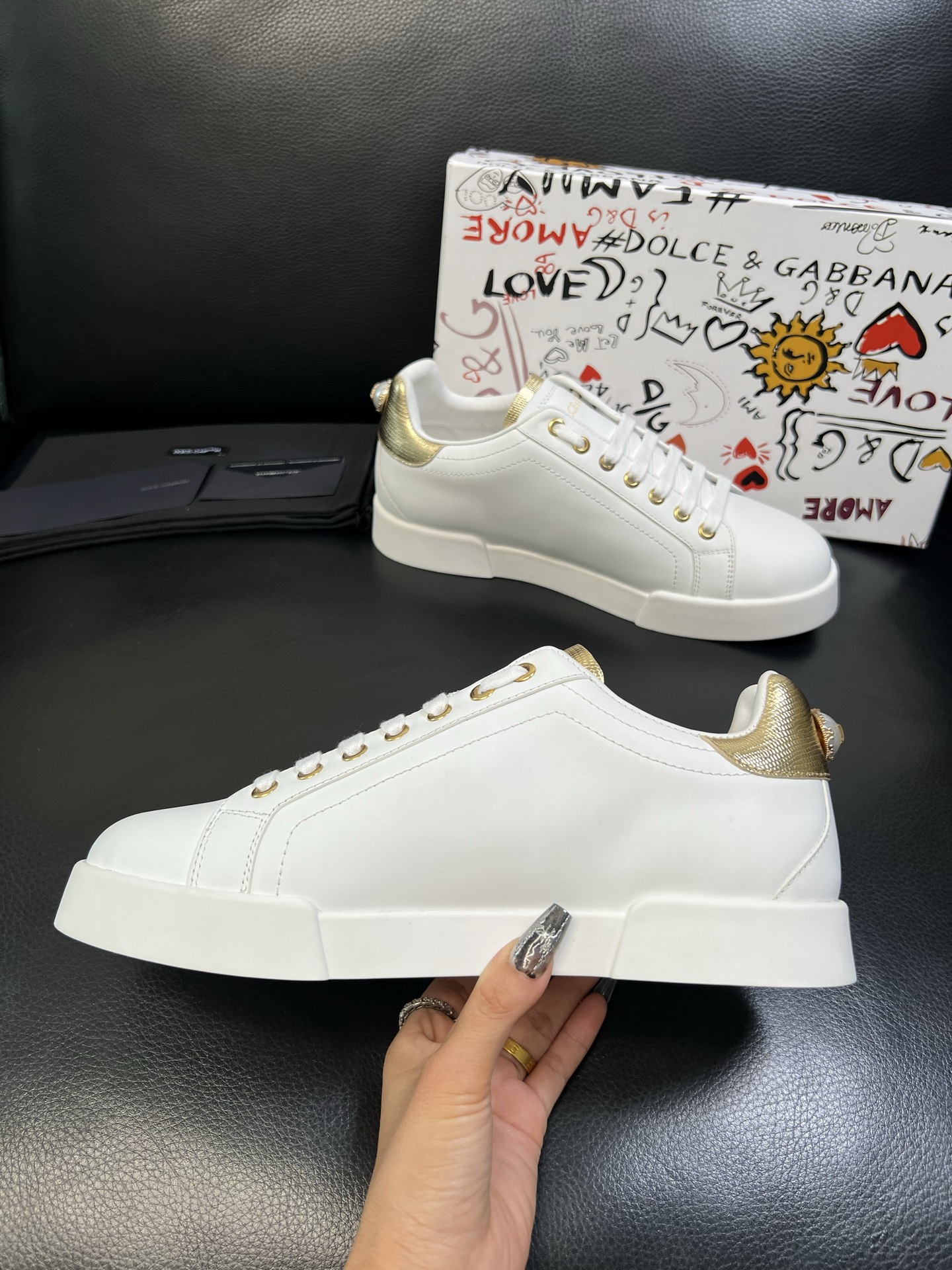 Dolce & Gabbana 高品质 顶级工艺品 杜嘉班纳 爆款专柜新品同步，鞋面意大利进口牛皮料，高