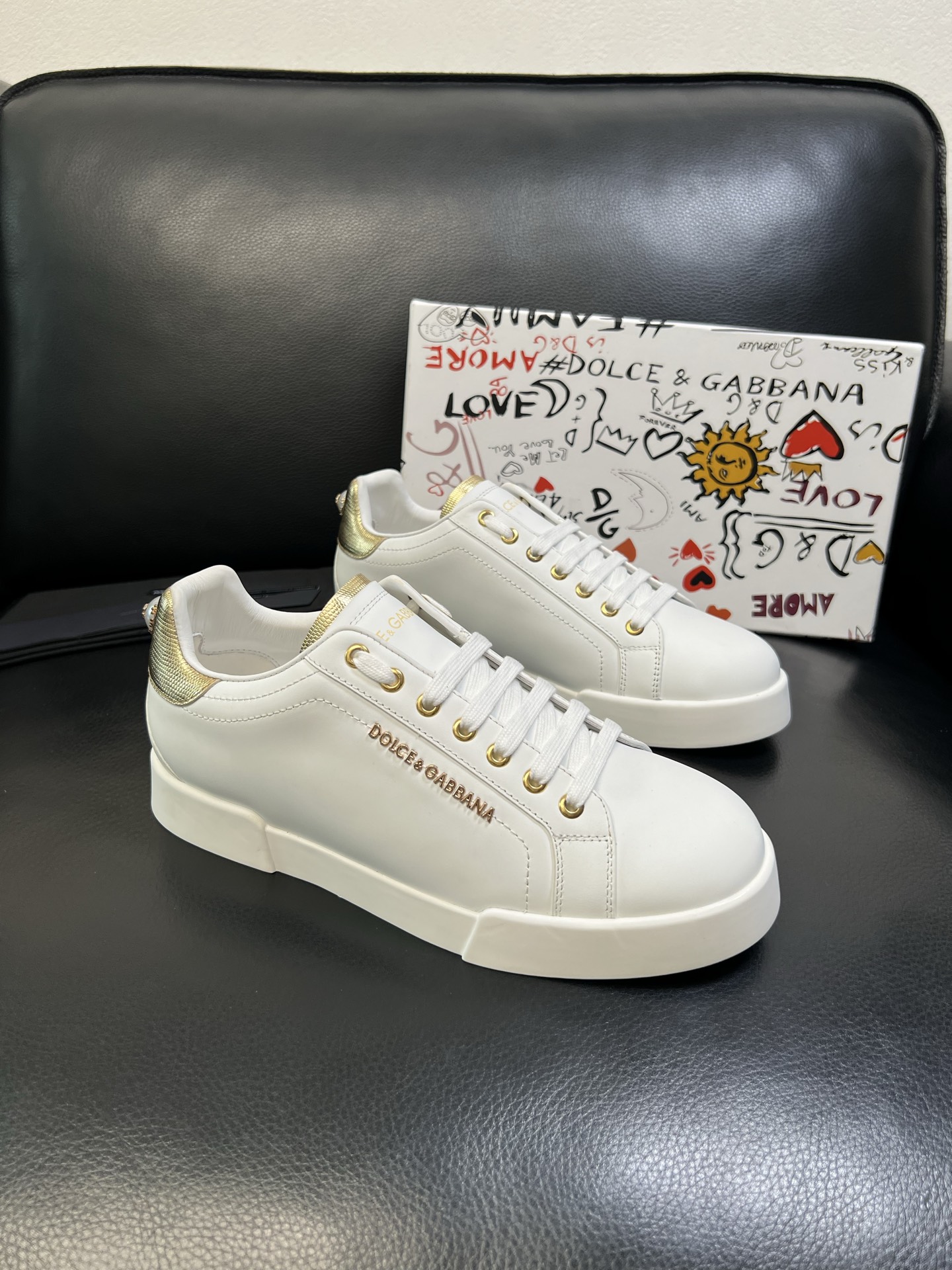 Dolce & Gabbana 高品质 顶级工艺品 杜嘉班纳 爆款专柜新品同步，鞋面意大利进口牛皮料，高