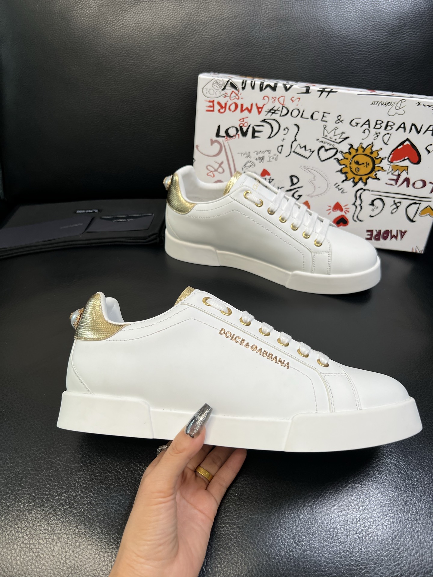 Dolce & Gabbana 高品质 顶级工艺品 杜嘉班纳 爆款专柜新品同步，鞋面意大利进口牛皮料，高