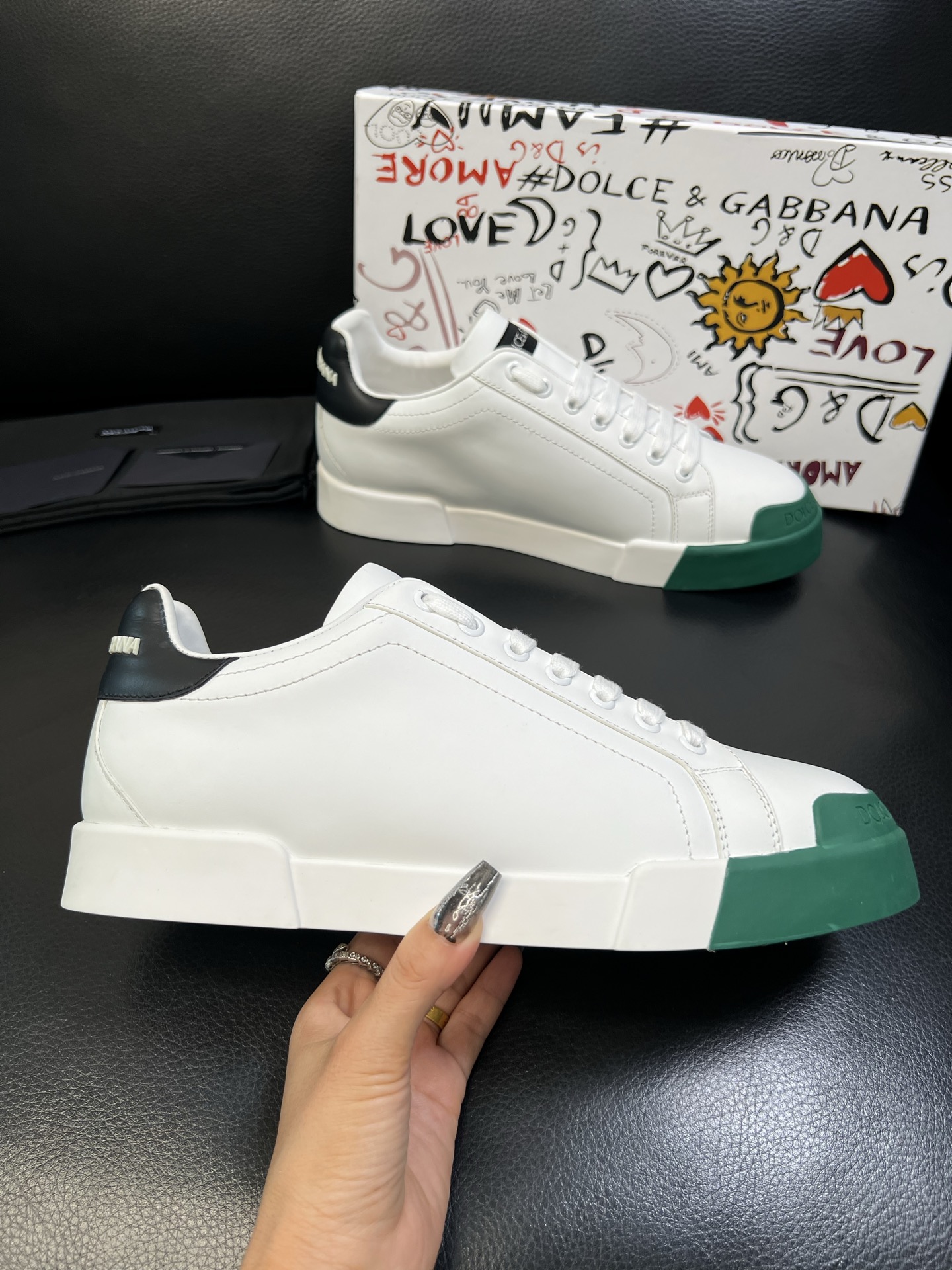 Dolce & Gabbana 高品质 顶级工艺品 杜嘉班纳 爆款专柜新品同步，鞋面意大利进口牛皮料，高