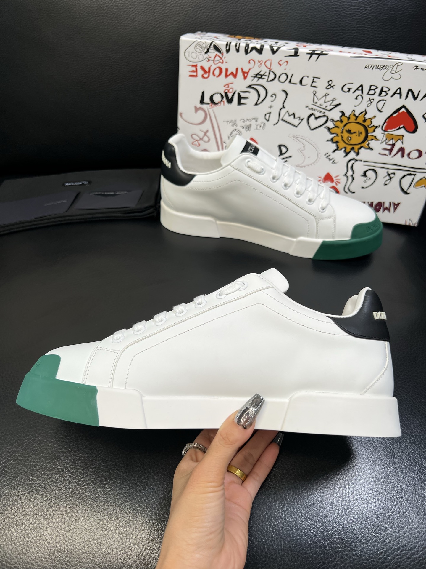 Dolce & Gabbana 高品质 顶级工艺品 杜嘉班纳 爆款专柜新品同步，鞋面意大利进口牛皮料，高