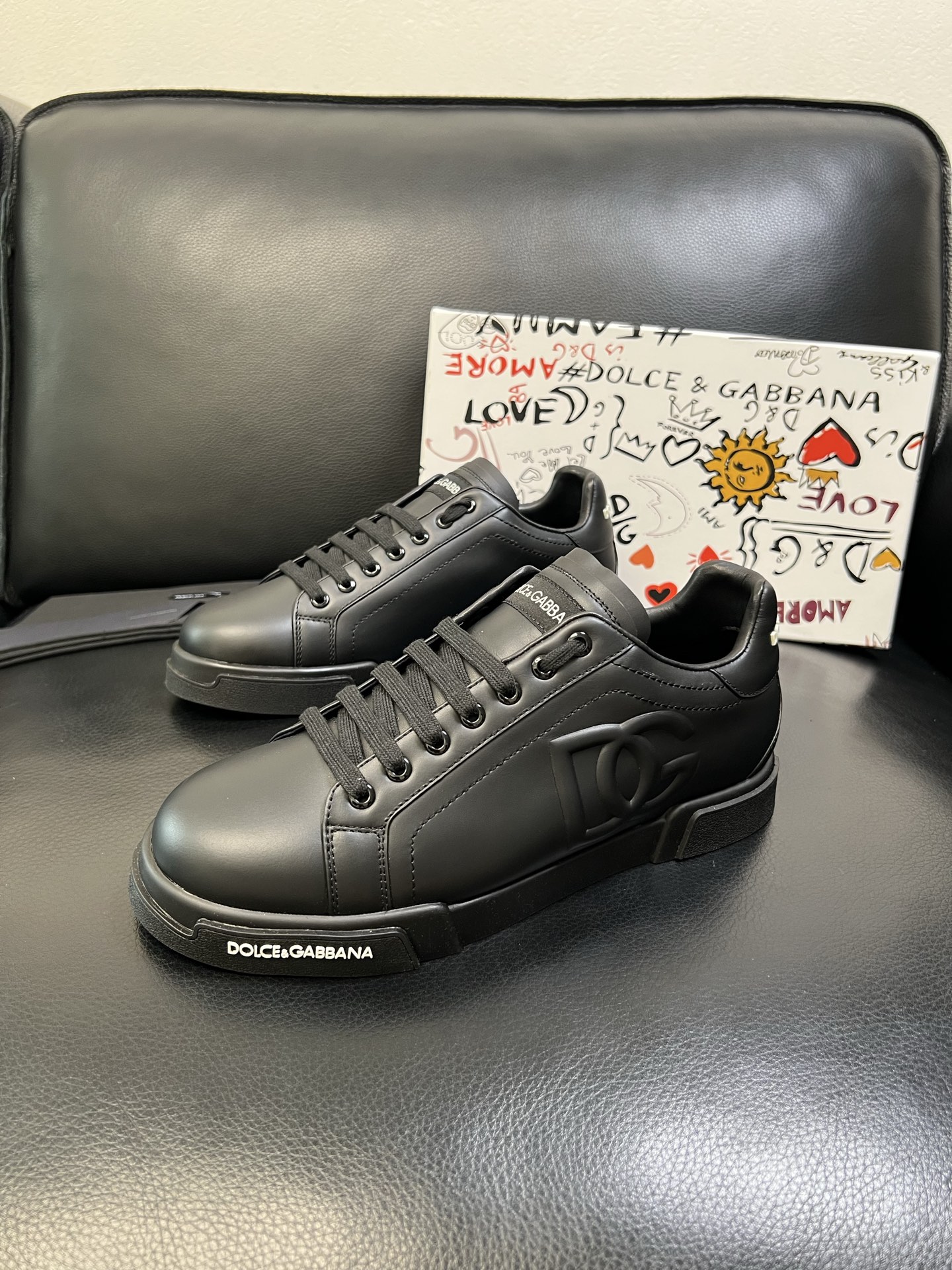 Dolce & Gabbana 高品质 顶级工艺品 杜嘉班纳 爆款专柜新品同步，鞋面意大利进口牛皮料，高