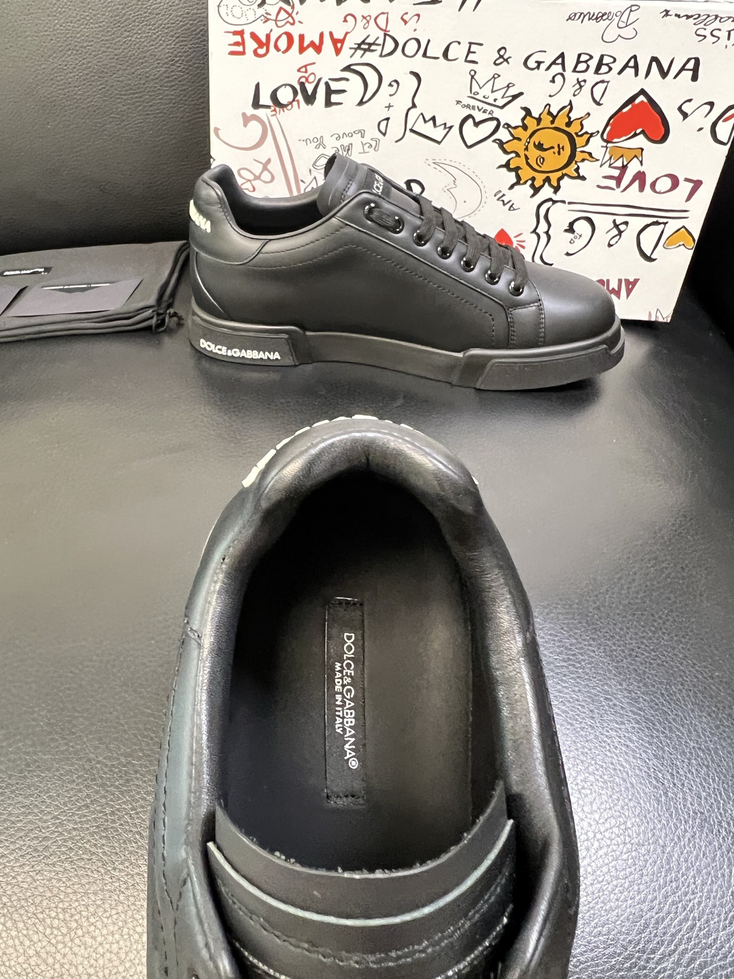 Dolce & Gabbana 高品质 顶级工艺品 杜嘉班纳 爆款专柜新品同步，鞋面意大利进口牛皮料，高