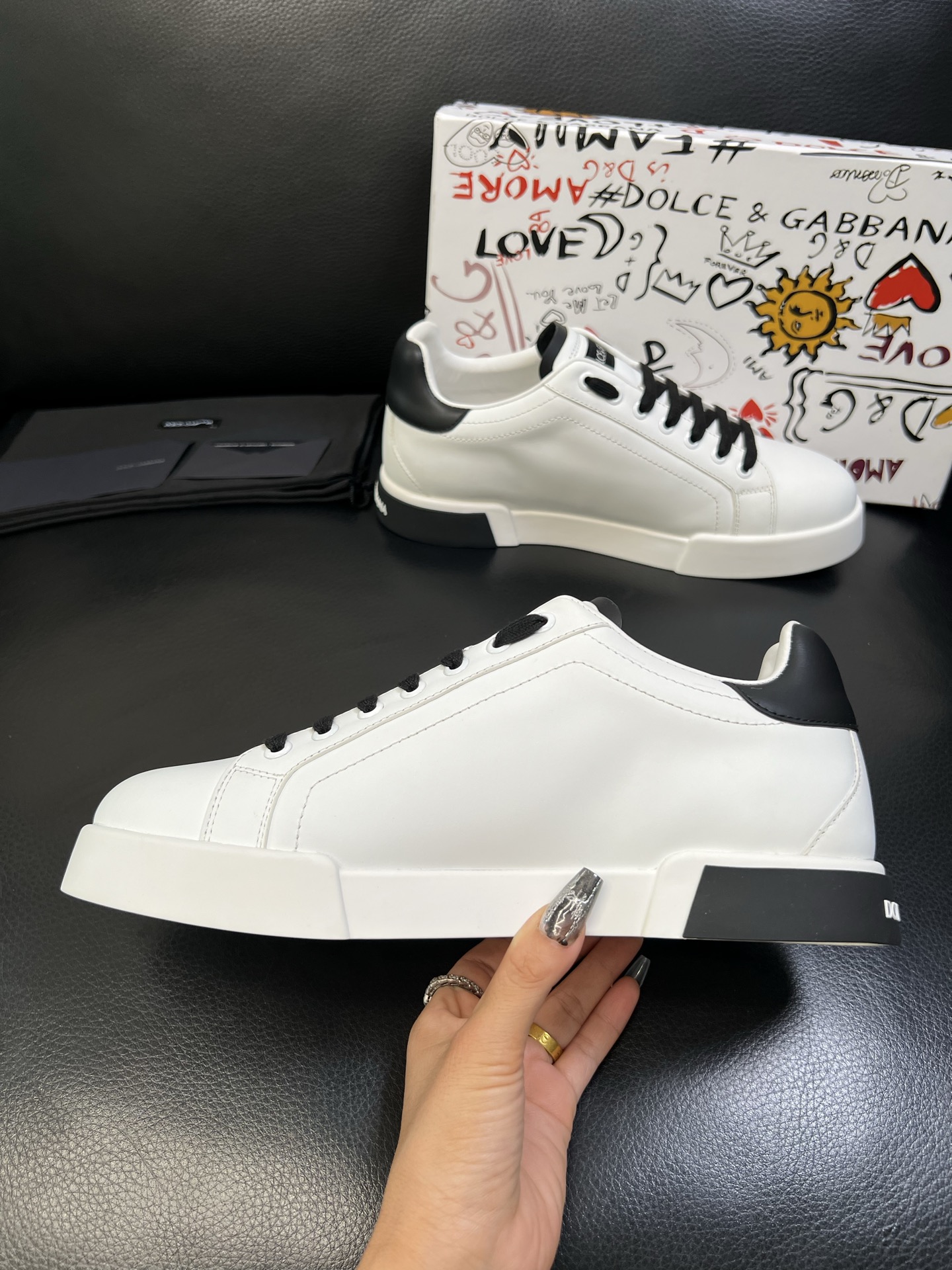 Dolce & Gabbana 高品质 顶级工艺品 杜嘉班纳 爆款专柜新品同步，鞋面意大利进口牛皮料，高