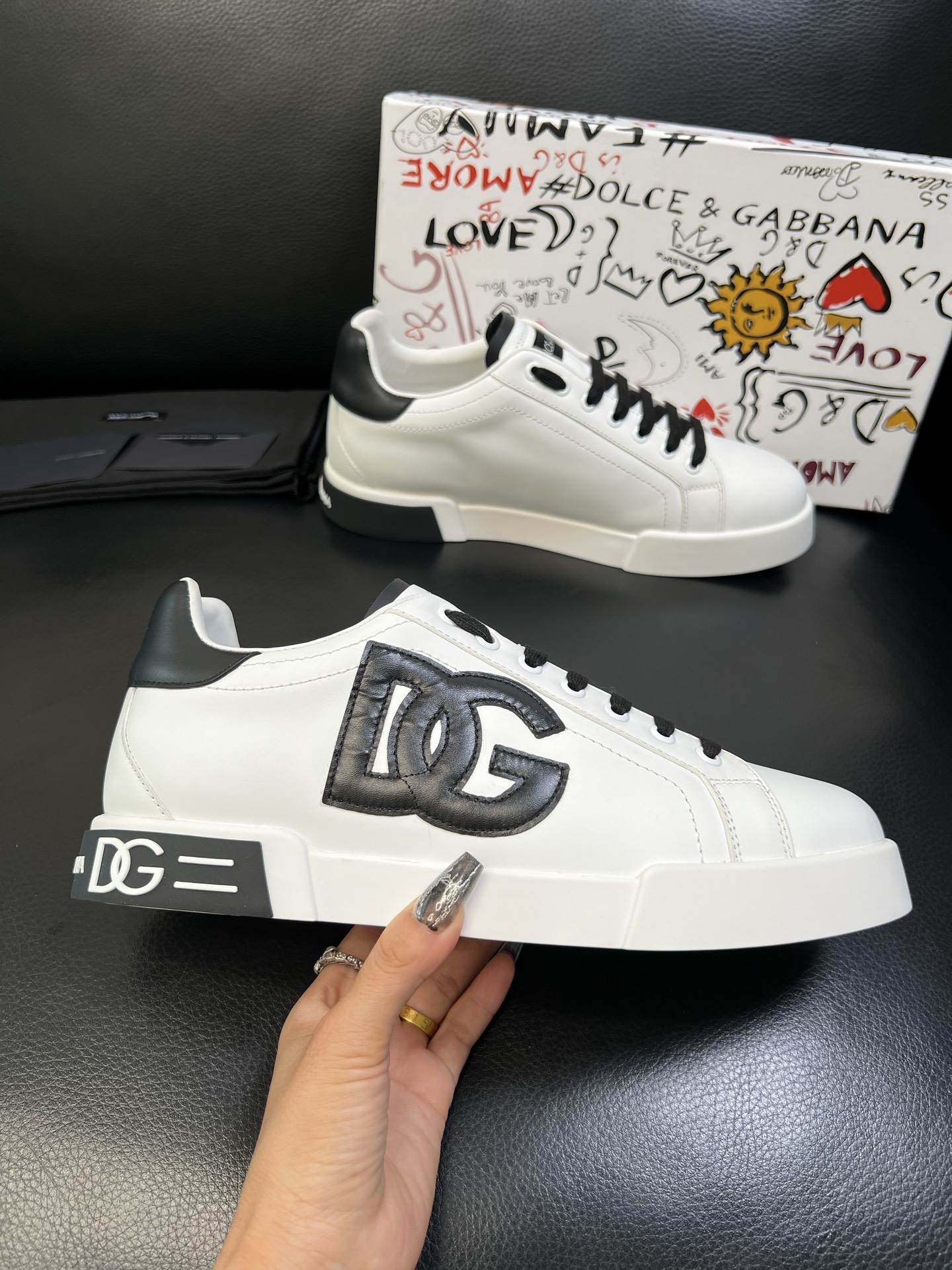 Dolce & Gabbana 高品质 顶级工艺品 杜嘉班纳 爆款专柜新品同步，鞋面意大利进口牛皮料，高