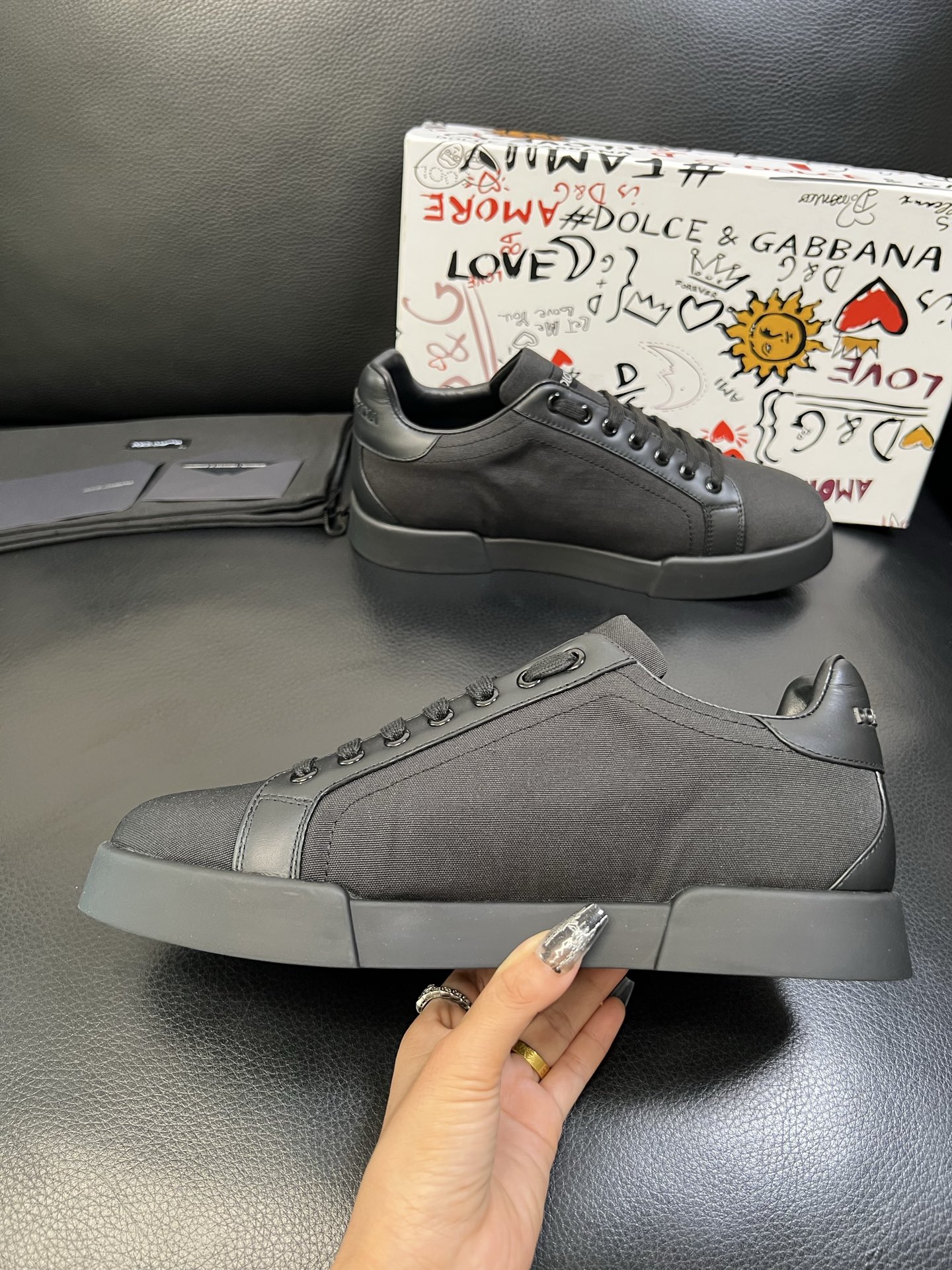 Dolce & Gabbana 高品质 顶级工艺品 杜嘉班纳 爆款专柜新品同步，鞋面意大利进口牛皮料，高