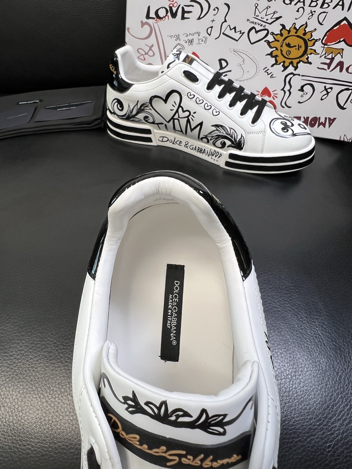 Dolce & Gabbana 高品质 顶级工艺品 杜嘉班纳 爆款专柜新品同步，鞋面意大利进口牛皮料，高