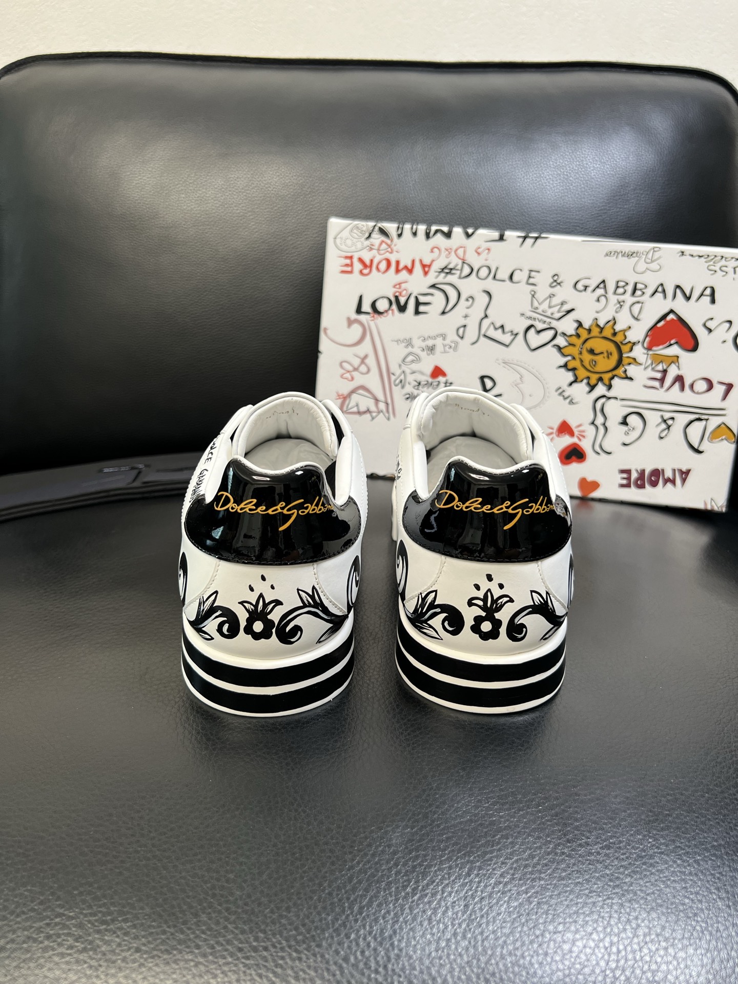 Dolce & Gabbana 高品质 顶级工艺品 杜嘉班纳 爆款专柜新品同步，鞋面意大利进口牛皮料，高