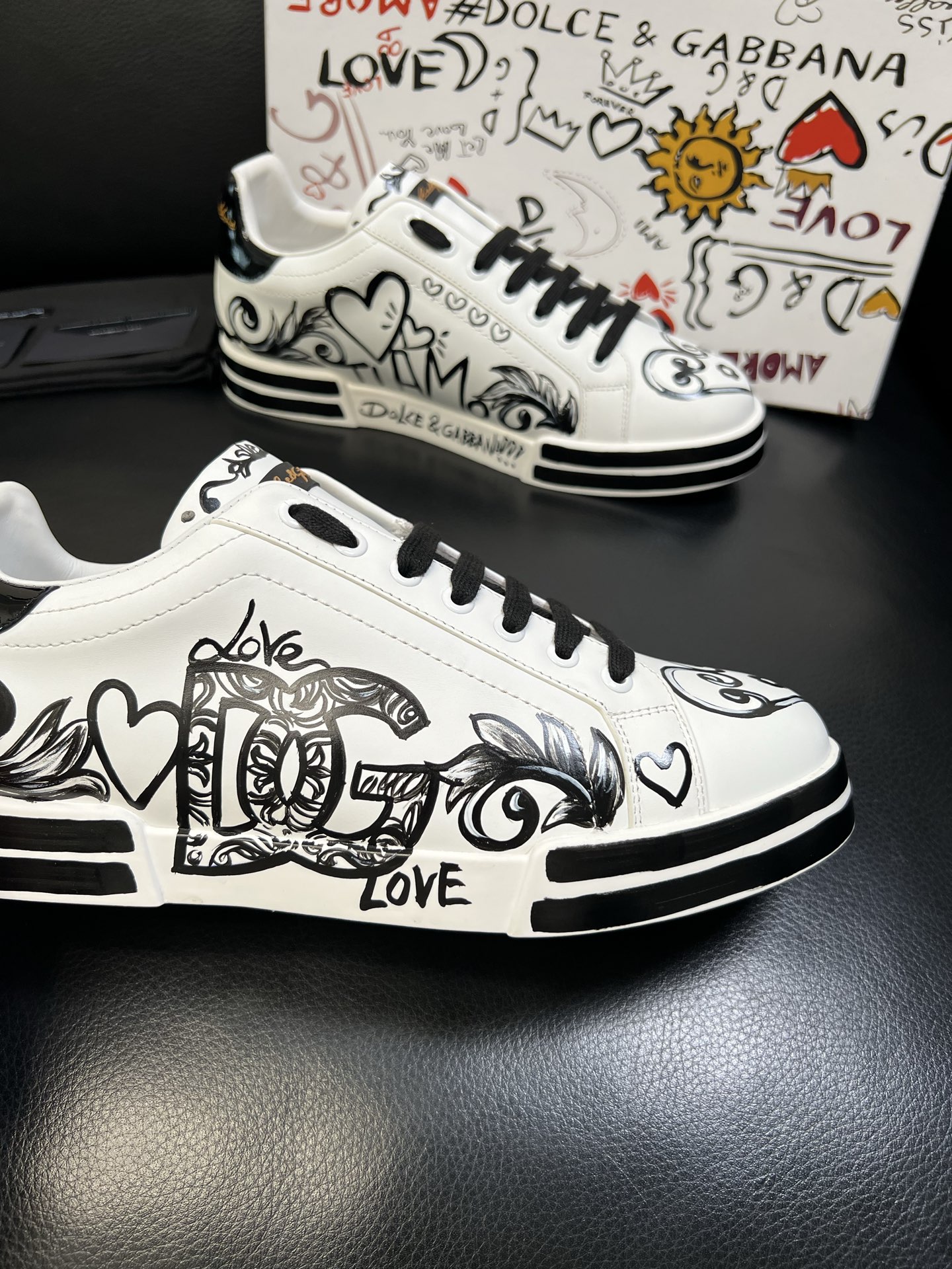 Dolce & Gabbana 高品质 顶级工艺品 杜嘉班纳 爆款专柜新品同步，鞋面意大利进口牛皮料，高