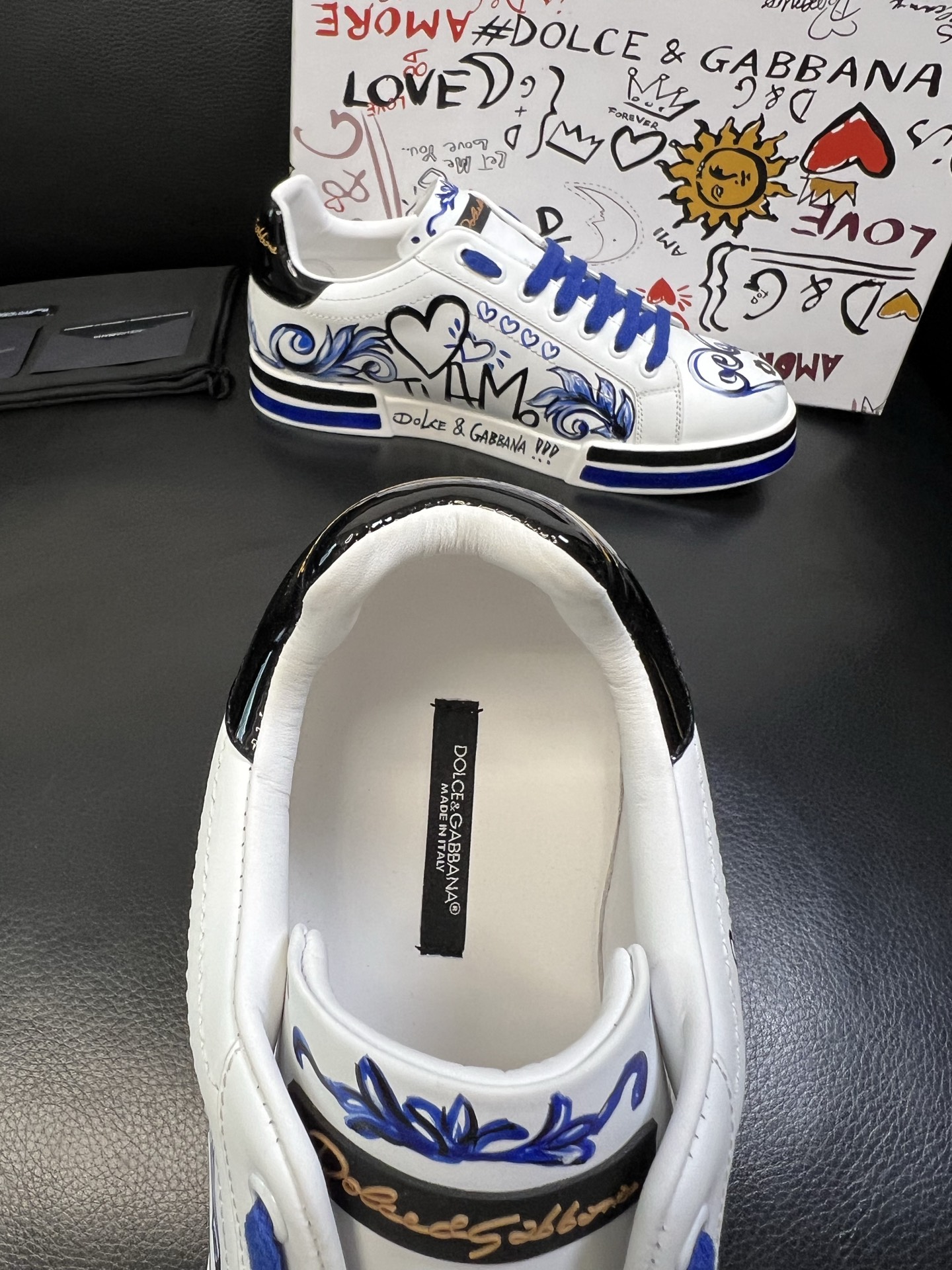 Dolce & Gabbana 高品质 顶级工艺品 杜嘉班纳 爆款专柜新品同步，鞋面意大利进口牛皮料，高