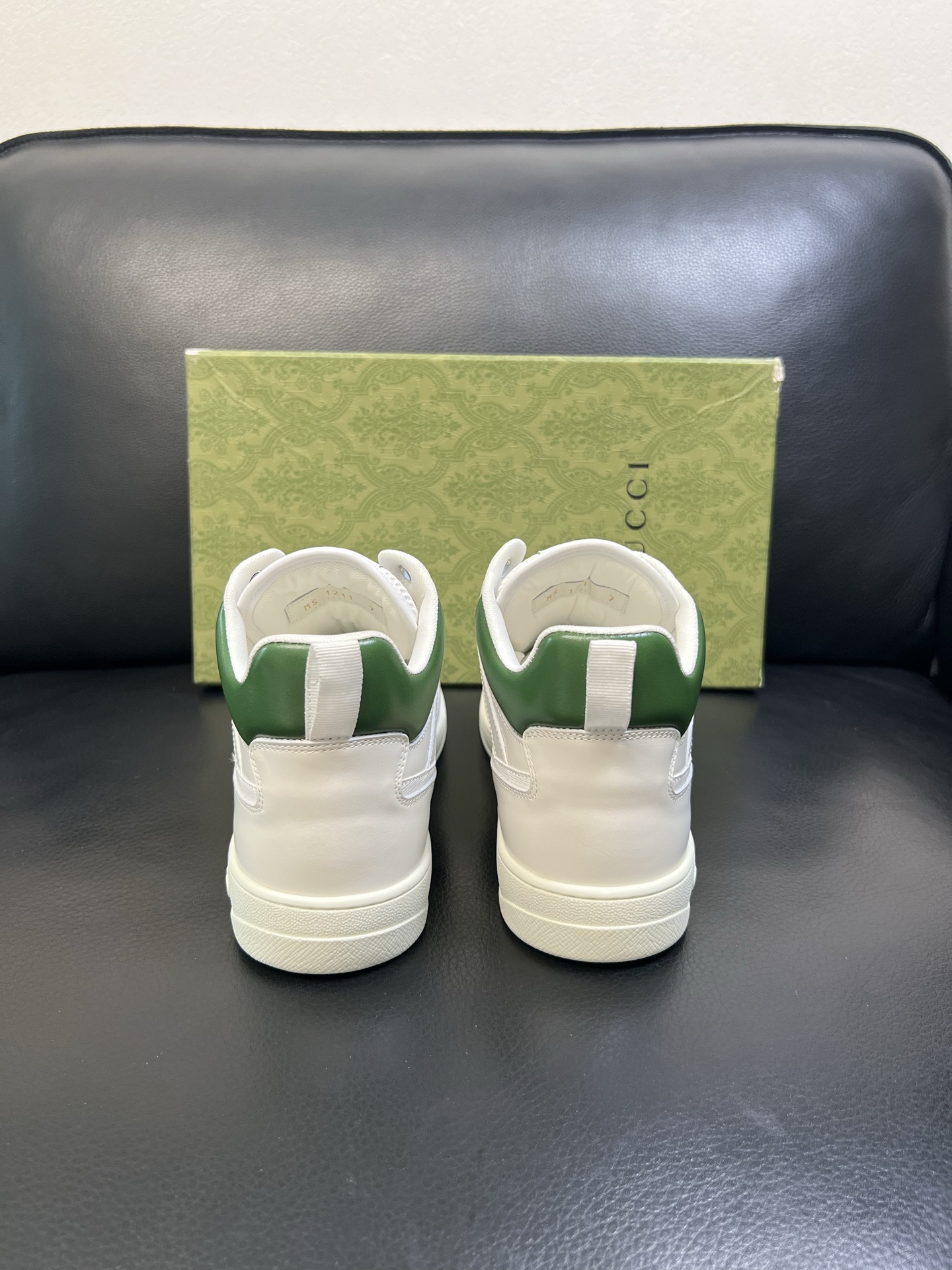 Gucci 高品质 顶级工艺品 古奇 专柜新款原厂配置，意大利进口牛皮搭配印花面料，进口牛皮内里垫，透气