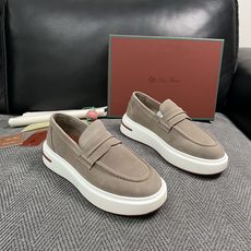 Loro Piana 高品质 顶级工艺品 诺悠翩雅 新品专柜同步原厂配置,鞋面意大利进口牛皮面料,高品质拼接工艺 Loro Piana 高品质 顶级工艺品 诺悠翩雅 新品专柜同步原厂配置,鞋面意大利进口牛皮面料,高品质拼接工艺