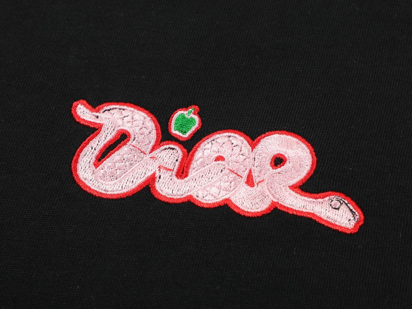 Dior Snake Embroidered Logo T-Shirt - Premium Cotton, Comfortable Fit 5 o 1ij8ifu0eb84og5uniu3inbd3