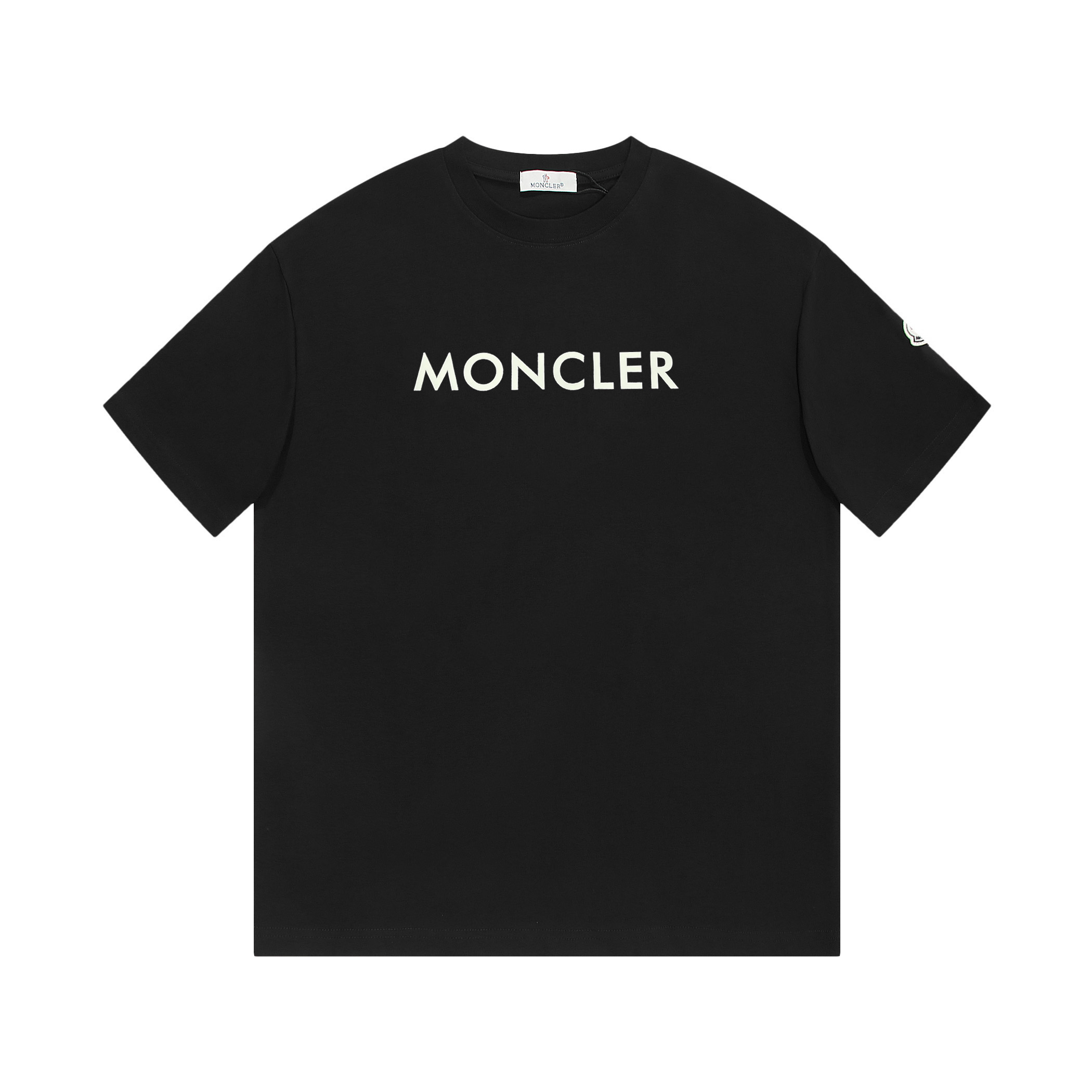 MONCLER Camiseta de manga corta con estampado tridimensional® *Tejido de algodón 100% personalizado de 280 gramos, suav…