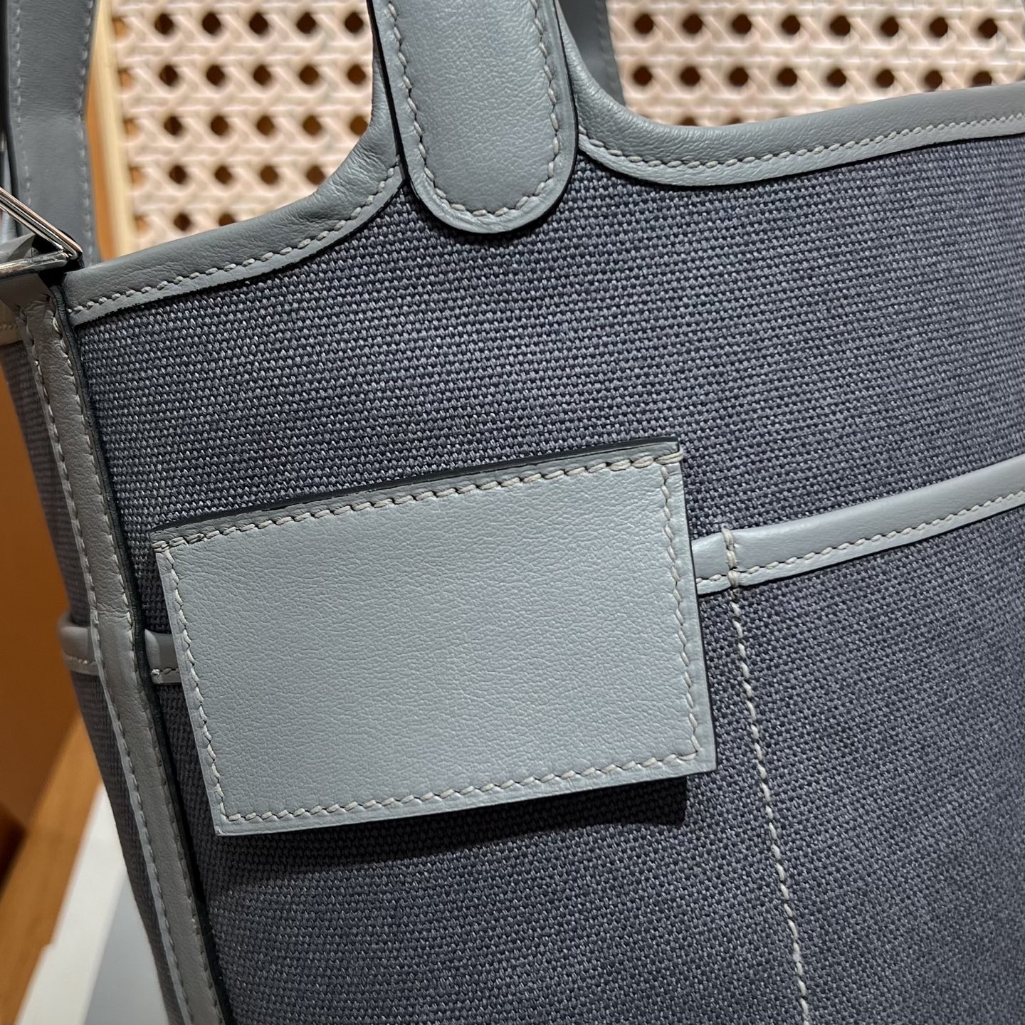 Cargo菜篮子 18cm
石板灰 Swift皮拼帆布