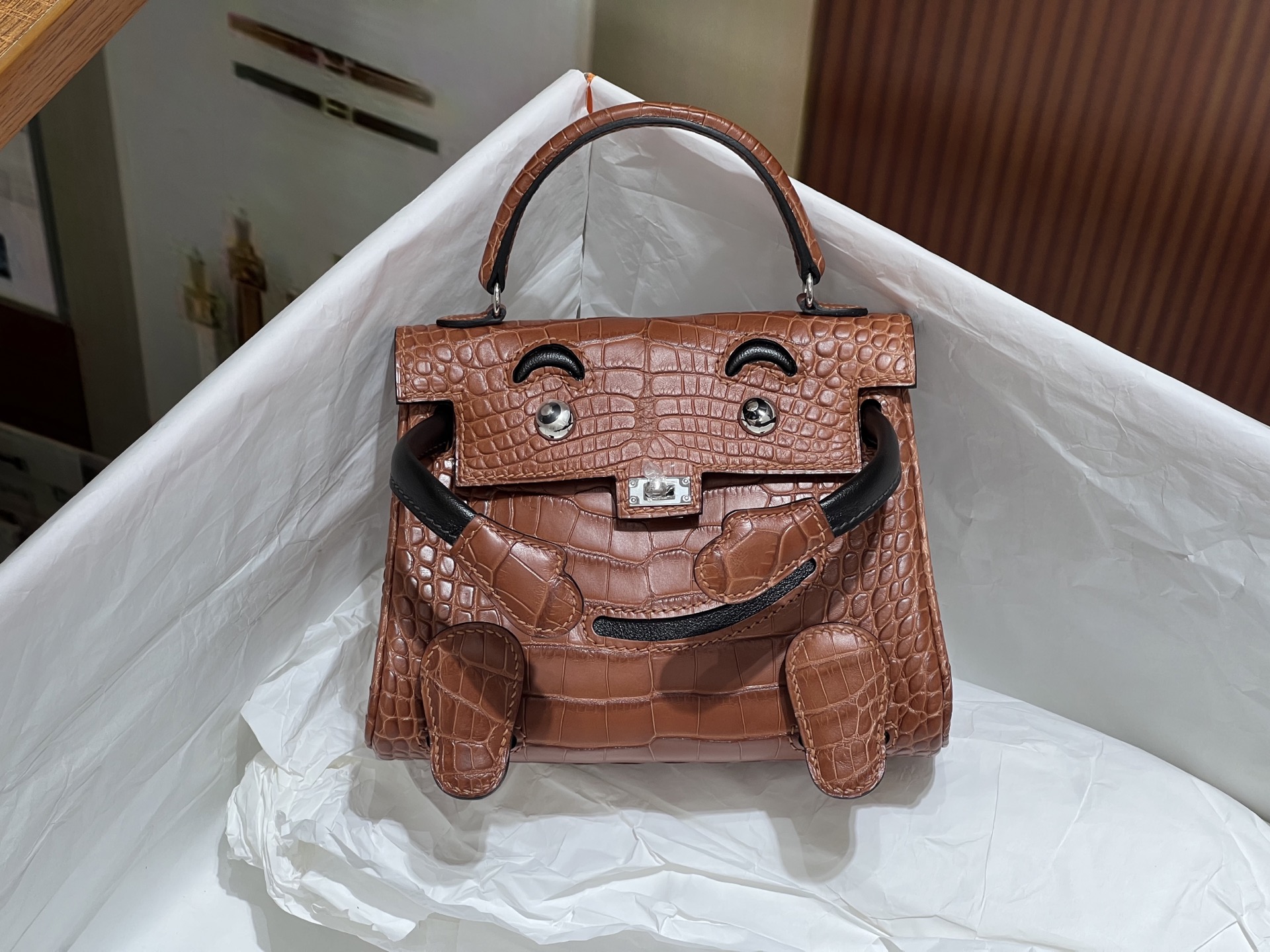 NO:700545,kelly doll Millennium doll bag, so cute and cute, all steel matching hardware, all hand-stitched, real-shot details, Hermes, hermes, Hermes,19860909kelly doll 千禧娃娃包,太呆萌可爱了 全钢对版五金 全手缝现货实拍细节,爱马仕,hermes,Hermes,,Bag