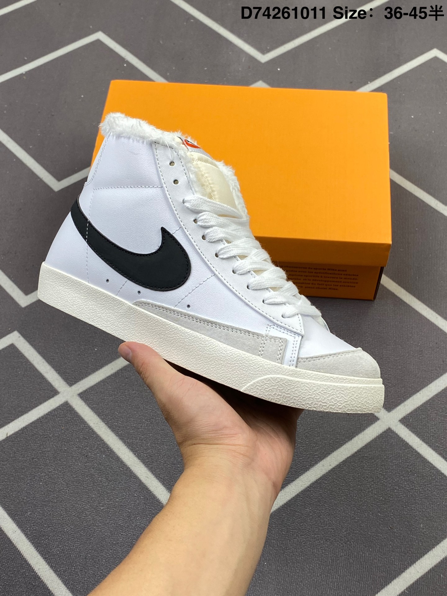 合集💰130
✅Nike Blazer Mid 经典开拓者高帮百搭休闲运动板采用原厂一致粒面硬牛皮革鞋面材质#韩国进口环保绿吸附性中底布 眼前的新设计选用皮质。配出当下流行的阴阳元素。呈现属于现代潮流的美感。货号：CL1167-600 尺码：36 36.5 37.5 38 38.5 39 40 40.5 41 42 42.5 43 44
ID：087JH D1011   dunk耐克Nike阿迪达斯三叶草空军一号aj1椰子350新百伦nb327古驰脏脏鞋lv麦昆匡威1970s万斯彪马aj312斐乐巴黎世家aj4飞马亚瑟士贝壳头添柏岚鬼冢虎华夫飞马UGG库里篮球鞋詹姆斯乔丹贝壳头gtAJ1 low乔1闪电倒勾777尺码：36-47.5 耐克 阿迪达斯 三叶草 椰子350 v2 sb dunk 古驰脏脏鞋 麦昆 匡威1970s 万斯 vans 范斯 新百伦 乔丹 air jordan 亚瑟士 斯凯奇 斐乐 彪马 锐步 mlb  fila 鬼冢虎 莆田鞋 板鞋 樱花粉 af1 高帮 纯白 复古  满天星 解构 鞋盾 小麦色  蓝粉  马卡龙 低帮 独角兽 鸳鸯 联名 童鞋  冰淇淋  骨白冰蓝  白蓝 黑色 小白鞋 电玩像素 黑白 涂鸦 镭射 雾霾 白色  diy  1970s 夜光  大童 泼墨 中帮 黑武士 洛克公园 魔术贴 情侣 经典 四钩 奶咖色 刮刮乐 白丝绸 白银 3m 反光 白绿夜光 白橙双钩 小雏菊  权志龙 白绿橙 off white 飞线  金钩 冰块 小银钩 笑脸 缝线  剪纸蓝丝绸  情人节限定  白金 蓝白 354 黑曜石   熊猫 像素  冰蓝 四小勾 水晶底 寿桃 洞洞鞋 彩虹像素  灰色 air force 1 黑色   拖鞋 aj4 aj35 aj11 篮球鞋 莆田 aj3 aj6 aj13 aj7 童鞋 儿童鞋  aj312   aj36 黑白奥利奥  传奇蓝  aj32  限量版 飞人拖鞋 康扣  熊猫 北卡蓝  low  白水泥  藤原浩  aj34郭艾伦 影子灰  蒂芙尼绿 aj10 倒钩  aj9 冰雪奇缘 黑曜石 aj31  aj270 球鞋  大魔王 冰激凌  樱木花道  热熔岩  迪奥联名  胭脂红 凉鞋 aj15  满天星 水泥灰 芝加哥 鸳鸯 aj28  情侣 aj28 樱花粉 电玩像素 北卡蓝 小迪奥 粉色 樱花粉 电玩像素  烟灰 变色龙 兵马俑 大巴黎 aj16  兔八哥  马卡龙  大学蓝 aj30 黑水泥  白蛇 叶绿素 火影 白水泥 情人节限定 粉蛇 黑红 球鞋gtcut   kobe球鞋 zoom kobe 500黑武士 2022r nike星空 gt球鞋 zoom跑鞋 纽巴伦990 nikecourt女鞋 zoom aj1 nb827 斐乐hike nike青花瓷 aj镭射 科6 next跑鞋 宇航员2.0 小白鞋 男鞋 运动鞋 斯凯奇 斐乐 板鞋 aj 彪马 新百伦 亚瑟士 new balance adidas 阿迪达斯 篮球鞋 空军一号 纯白  跑步鞋 vision street wear puma 女运动休闲鞋 nb  情侣鞋 球鞋 dunk 美津浓 欧文7  运动鞋女款跑步鞋 休闲男鞋  aj1 拖鞋 耐克鞋男新款 鞋子 童鞋 男款  飞马  zoom 超级飞马 跑鞋  老爹鞋 air max 儿童鞋子 男士 飞马38 m2k 日落 黑白熊猫  女款  飞马39  男款 阿甘鞋 飞马37  夏季  dunk sb 华夫鞋 凉鞋  开拓者 夏款 毛毛虫  气垫 air zoom 休闲鞋 高帮 帆布鞋 sacai 2022 vapormax 赤足  飞马36 af1 紫葡萄 树莓紫  winflo8 court女鞋 网鞋 zoom 破二  dc0774 拖鞋 superfly 子弹头 dunk黑白熊猫 blazer max270 欧文7 小童鞋  阿尔法 欧文8 登月 星空 莆田  黑武士 airmax97 贝壳头 三叶草 boost   forum 椰子鞋  yeezy  neo  暗夜精灵 金标 椰子 350 v2  ultraboost 清风 阿尔法 涉水鞋 ub21 ub22  forum84 ub nmd 爆米花 pro2 cut  supernova x9000 椰子500  小椰子 forum low 史密斯 椰子700  樱花系列女鞋 新百伦530 327   574   5740 满天星 992 550 990 303 nb2002ra 302 元祖灰 993 990v5 nb300 ms327 580 999 nb327新百伦 新百伦878 nb300 5740奶茶色 m5740nb5740 997 608 452 nbms327 992元祖灰 996 880 低帮  倒钩  aj1 low 北卡蓝 黑曜石  倒钩藤原浩鞋 芝加哥 禁穿 小迪奥aj1 aj1大学蓝 樱花粉 烟灰   闪电倒钩 mid  影子灰 白丝绸   黑红脚趾 黑红 马卡龙 小dior 蒂芙尼绿 黑脚趾 小摩卡 蜘蛛侠 兔八哥 莆田纯原 纯白 中帮 黑粉脚趾 鸳鸯 low摩卡棕 扣碎 倒钩低帮 小闪电 凯尔特人 芝加哥ow联名 灰白 红豆奶茶 叛逆 换底 扣碎篮板 摩卡棕 迪奥联名鞋 皇家蓝 低帮女鞋倒钩白棕 泡泡糖 黑粉脚趾 北卡蓝低帮 黑绿脚趾 影子灰 蒂芙尼绿 黑脚趾 浆果粉  扣碎篮板 鸳鸯 冰淇淋 白丝绸 激光蓝 offwhite联名 黑粉脚趾	 蓝 水洗丹宁 情人节 午夜蓝 凯尔特人 泡泡糖  男鞋 女鞋 夏季 儿童 拖鞋  小众鞋 篮球鞋 凉鞋 运动鞋 跑步鞋 童鞋  板鞋  日落  足球鞋 小白鞋 跑鞋 老爹鞋 zoom 超级飞马 36 37 38  sb dunk  鞋子 新款 m2k air max   薄款 赤足5.0  星空 登月 回到未来 vapormax 超轻 网鞋 气垫鞋 阿甘鞋 休闲鞋 47 blazer 高帮 樱花粉 free vaporfly  情侣  子弹头 华夫鞋 欧文7 lebron18  joyride fly3 max270 杜兰特5  毛毛虫 黑武士 限量版 忍者 马拉松 winflo7 kyrie7 ep  莆田鞋   板鞋 樱花粉  af1 高帮 纯白 复古  满天星 解构 鞋盾   小麦色  蓝粉  马卡龙 低帮 独角兽 鸳鸯 联名 童鞋  冰淇淋  骨白冰蓝 白蓝 黑色 小白鞋 电玩像素 黑白 涂鸦 镭射 雾霾 白色  diy  夜光  大童 泼墨 中帮 黑武士 洛克公园 魔术贴 情侣 经典 四钩 奶咖色 刮刮乐 白丝绸 白银 3m 反光 白绿夜光 白橙双钩 小雏菊  权志龙 白绿橙 off white 飞线  金钩 冰块 小银钩 笑脸 缝线  剪纸 纯黑 蓝丝绸  情人节限定  白金 蓝白 354 黑曜石   熊猫 像素  冰蓝 四小勾 水晶底 寿桃 洞洞鞋 彩虹像素  灰色 air force 1 黑色  拖鞋 aj4 aj35 aj11 篮球鞋 莆田 aj3 aj6 aj13 aj7 童鞋 儿童鞋 aj312 aj36 黑白奥利奥  传奇蓝  aj32 限量版 飞人拖鞋 康扣  熊猫 北卡蓝  low  白水泥 藤原浩 aj34郭艾伦 影子灰  蒂芙尼绿 aj10 倒钩 aj9 冰雪奇缘 黑曜石 aj31 aj270 球鞋 大魔王 冰激凌  樱木花道  热熔岩  迪奥联名 胭脂红 凉鞋 aj15 满天星 水泥灰 芝加哥 鸳鸯 aj28 情侣 aj28 樱花