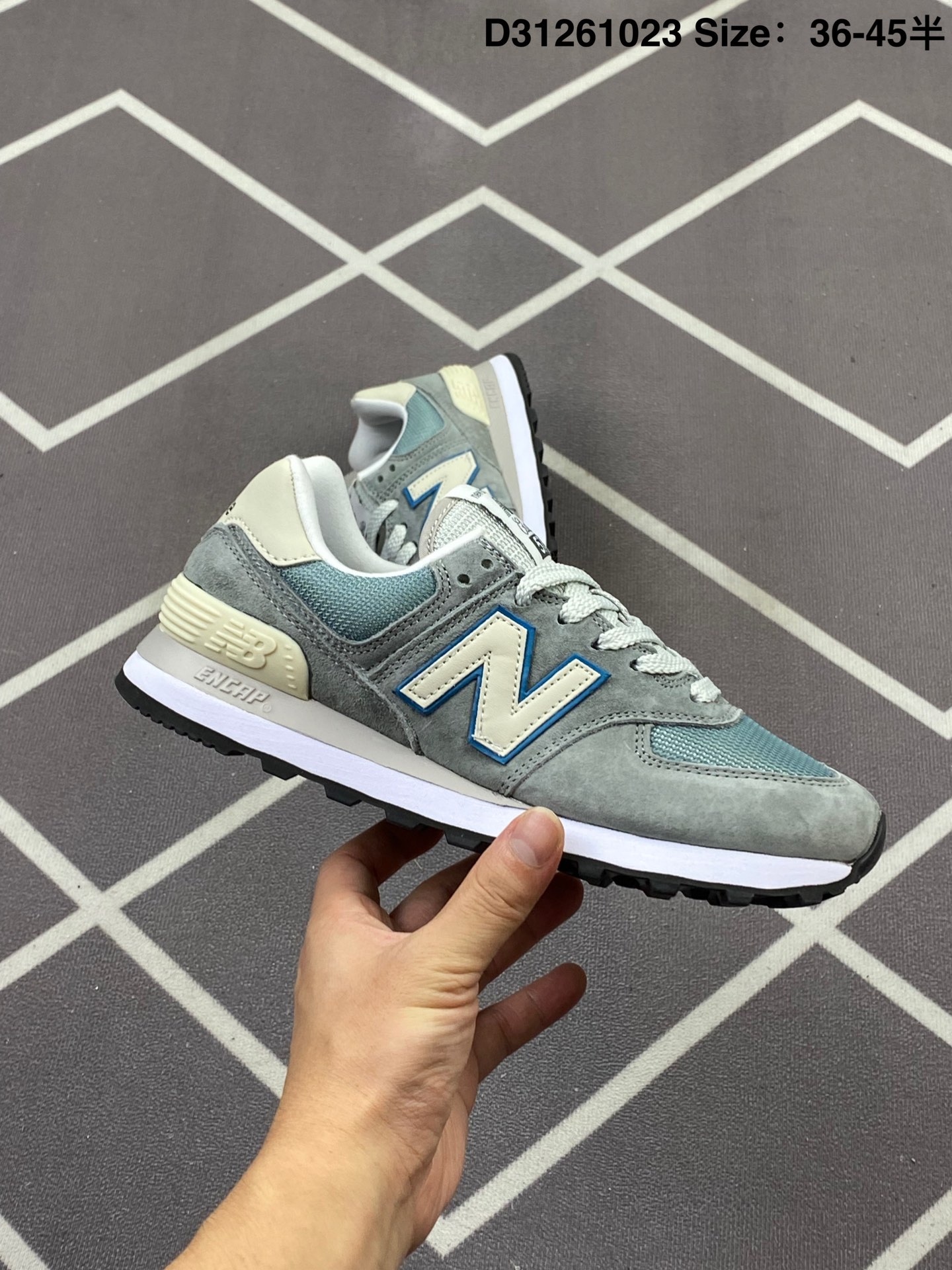 💰130
公司级✅升级原楦开发纸版版型#2022全新574升级版来啦！NB新百伦New Balance U574升级版系列低帮复古休闲运动慢跑鞋
货号:ML574EVG
尺码:36 37 37.5 38 38.5 39.5 40 40.5 41.5 42 42.5 43 44 45 
ID:D31261023
