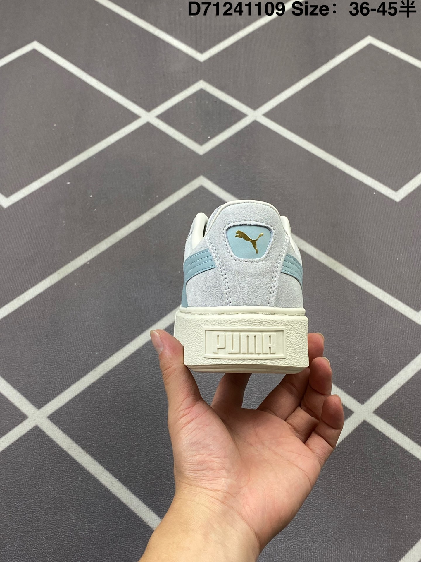 💰120
✅PUMA Suede Platform 彪马 
蕾哈娜二代 厚底松糕鞋  公司细节 官方1:1 同步升级TR大底 中底走线 三维立体烫金logo 栩栩如生
货号：363559-13
尺码：36 37 37.5 38 38.5 39 40 41 42 43 44 45 I D：D71241109