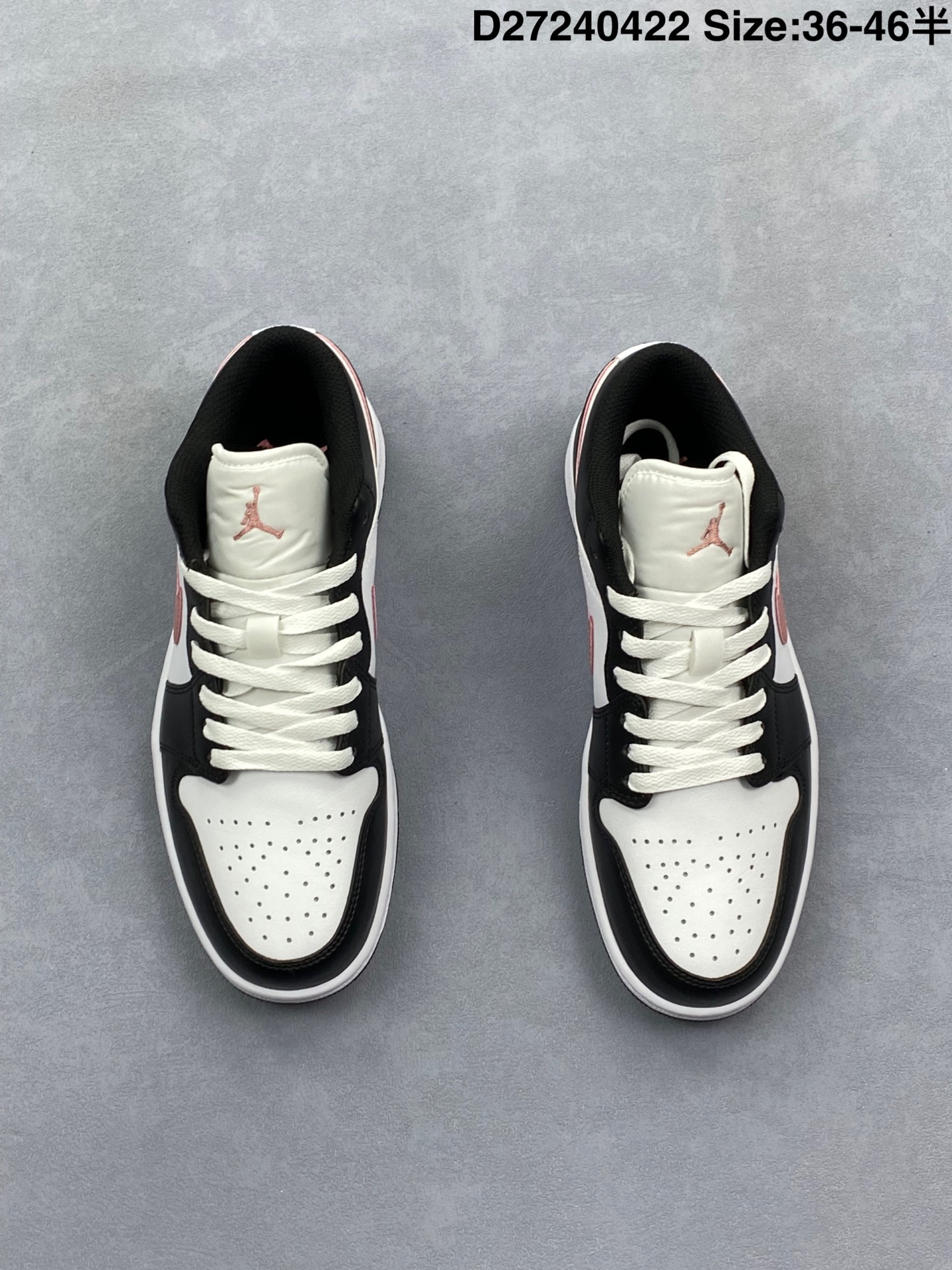 💰220
耐克 乔丹Air Jordan 1 Low AJ1 乔1 乔丹1代aj1 低帮复古文化休闲运动篮球鞋,从1985 年面世的元年款汲取设计灵感,采用简洁大方的经典外观,熟悉中带一抹新颖。此款运动鞋采用经典设计,可与不同风格轻松搭配,助你彰显出众风采。鞋底加入内嵌式 Air 缓震技术,营造轻盈缓震体验,天然皮革与合成材质组合鞋面经久耐穿,彰显优质风范,硬质橡胶外底,提供可驾驭多种地面的强劲抓地力。
货号:553558
码数:36 36.5 37.5 38 38.5 39 40 40.5 41 42 42.5 43 44 45
D27240422
