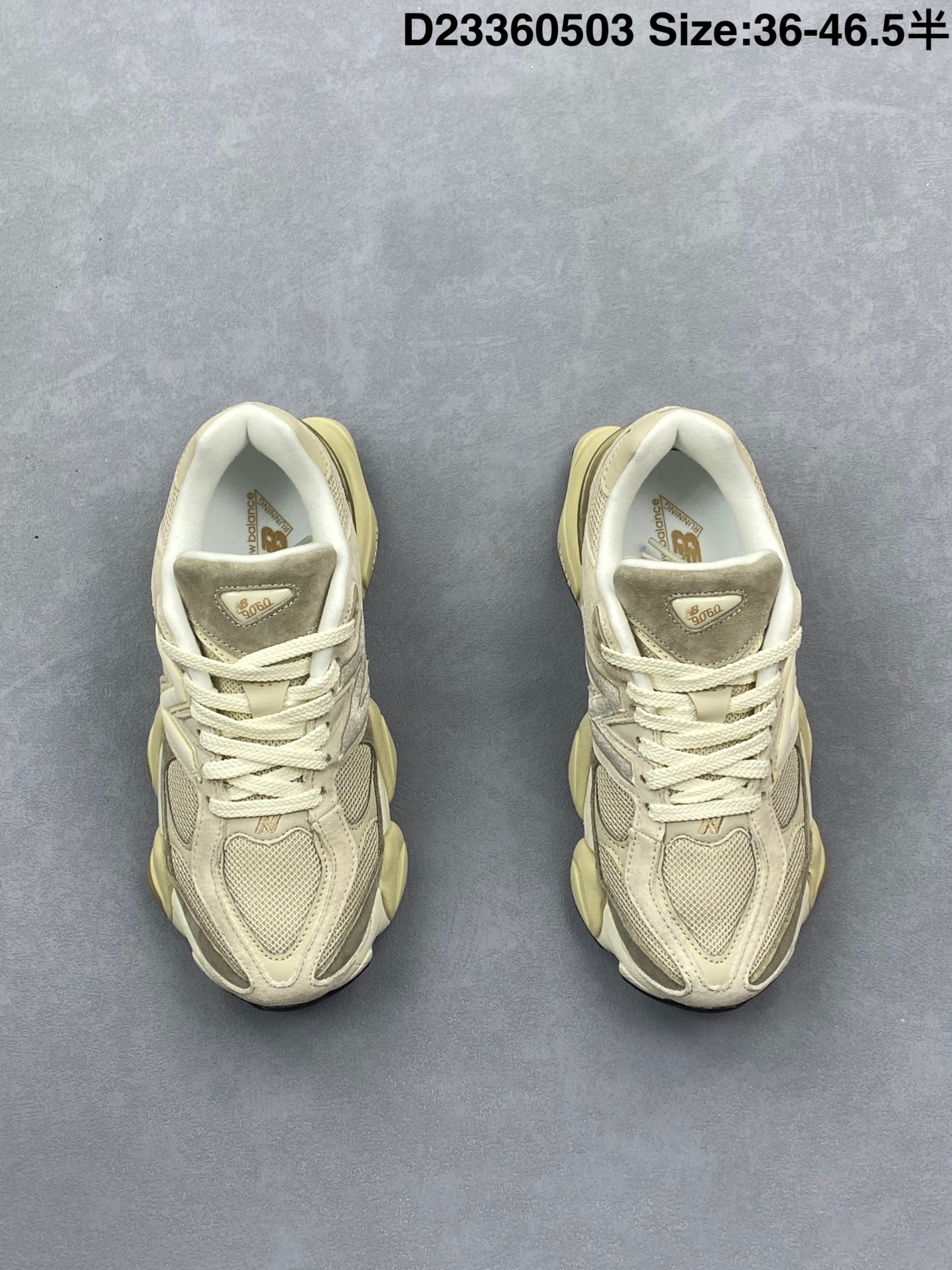💰290
Joe Freshgoods x New Balance 版本
NB9060 联名款 复古休闲运动慢跑鞋
鞋款灵感源自设计师本人对夏日的怀日回忆。鞋面大身由空间双格及磨砂鞋面拼接而生,配以柔和、温暖的粉橘色调,夏日氛围拉满#采用大面积网眼以及麂皮材质覆盖鞋身,还原经典气质。搭载ABZORB避震科技,由泡沫聚酯制成,上脚可以有效减少由鞋底反弹对身体及双腿的冲击力
官方货号:U9060JBC
尺码:36 37 37.5 38 38.5 39.5 40 40.5 41.5 42 42.5 43 44 45 46
Size:36~46.5半
编码:D23360503