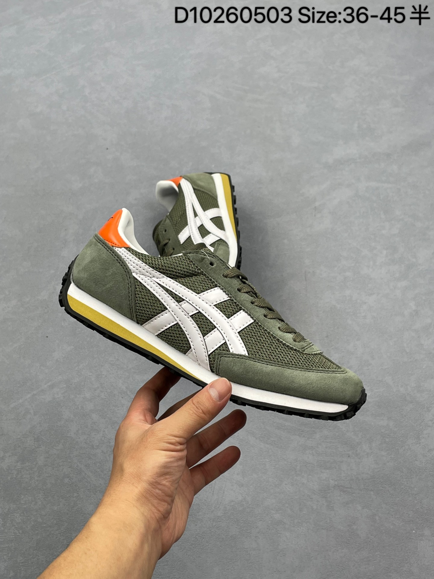 💰230
✅Onitsuka Tiger鬼塚虎 Edr 78 舒适百搭防滑耐磨 低帮跑步鞋
货号：1183B395-020
尺码：36 37 37.5 38 39 39.5 40.5 41.5 42 42.5 43.5 44 45
编码：D10260503