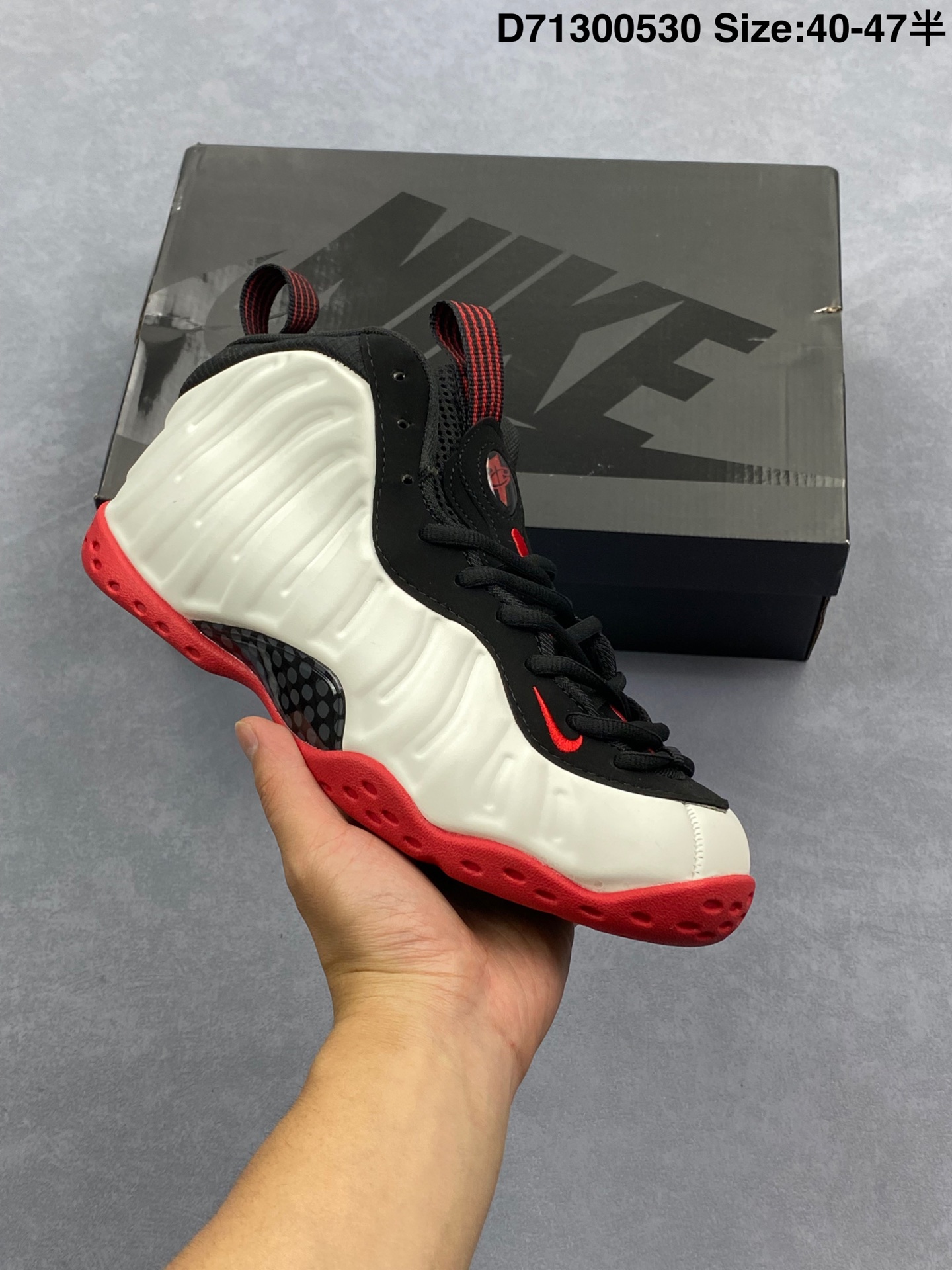 耐克Nike Wmns Air FOAMPOSITE PRO NBA球星安芬尼·哈达威签名喷泡一代中帮休闲运动文化篮球鞋 ID:109030 货号:PB2219-001 D71300530