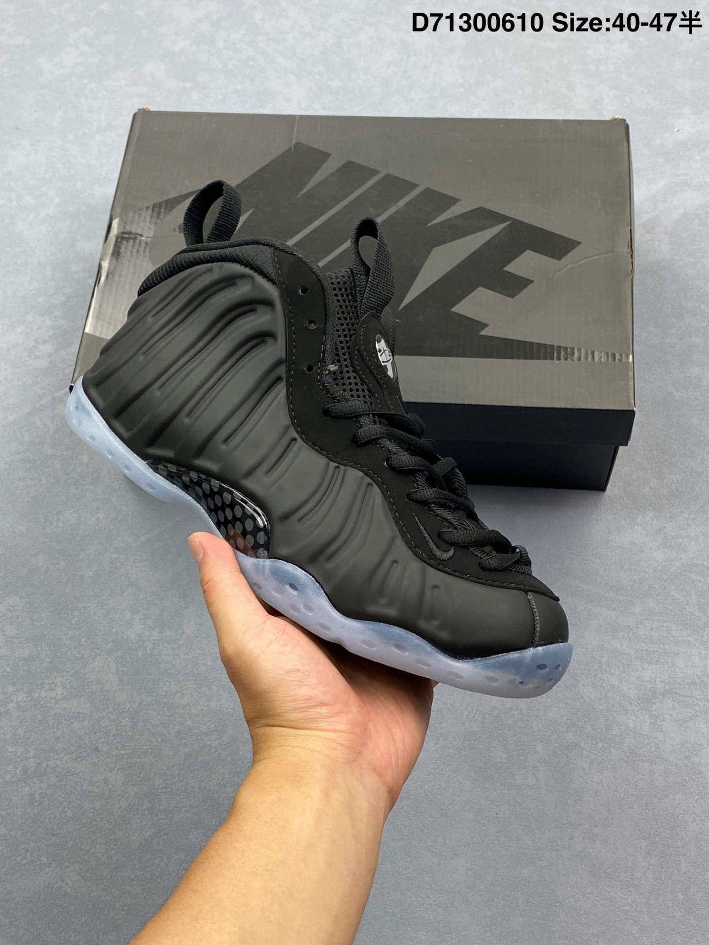 耐克Nike Wmns Air FOAMPOSITE PRO NBA球星安芬尼·哈达威签名喷泡一代中帮休闲运动文化篮球鞋 ID:D71300610 货号:PB2219-001