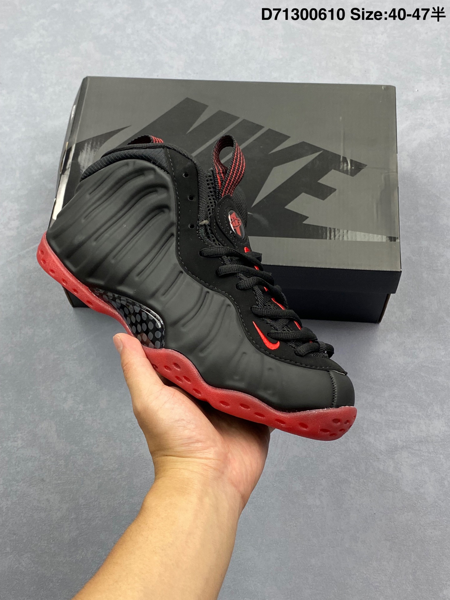 耐克Nike Wmns Air FOAMPOSITE PRO NBA球星安芬尼·哈达威签名喷泡一代中帮休闲运动文化篮球鞋 ID:D71300610 货号:PB2219-001