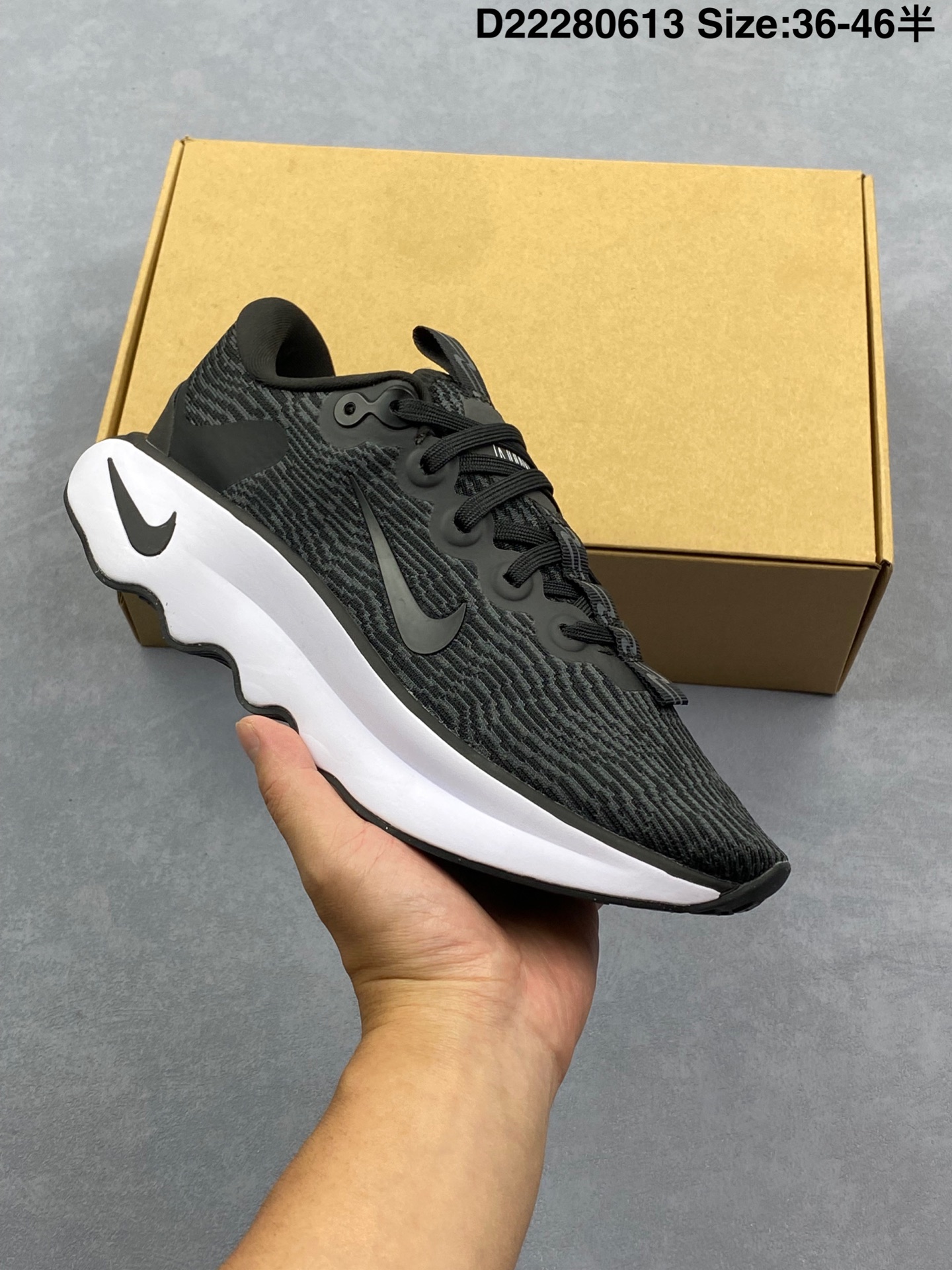 🔺Nike Motiva 耐克减震休闲跑步鞋 织物材质运动鞋 货号:DV1237 001 带半码 编码:D22280613