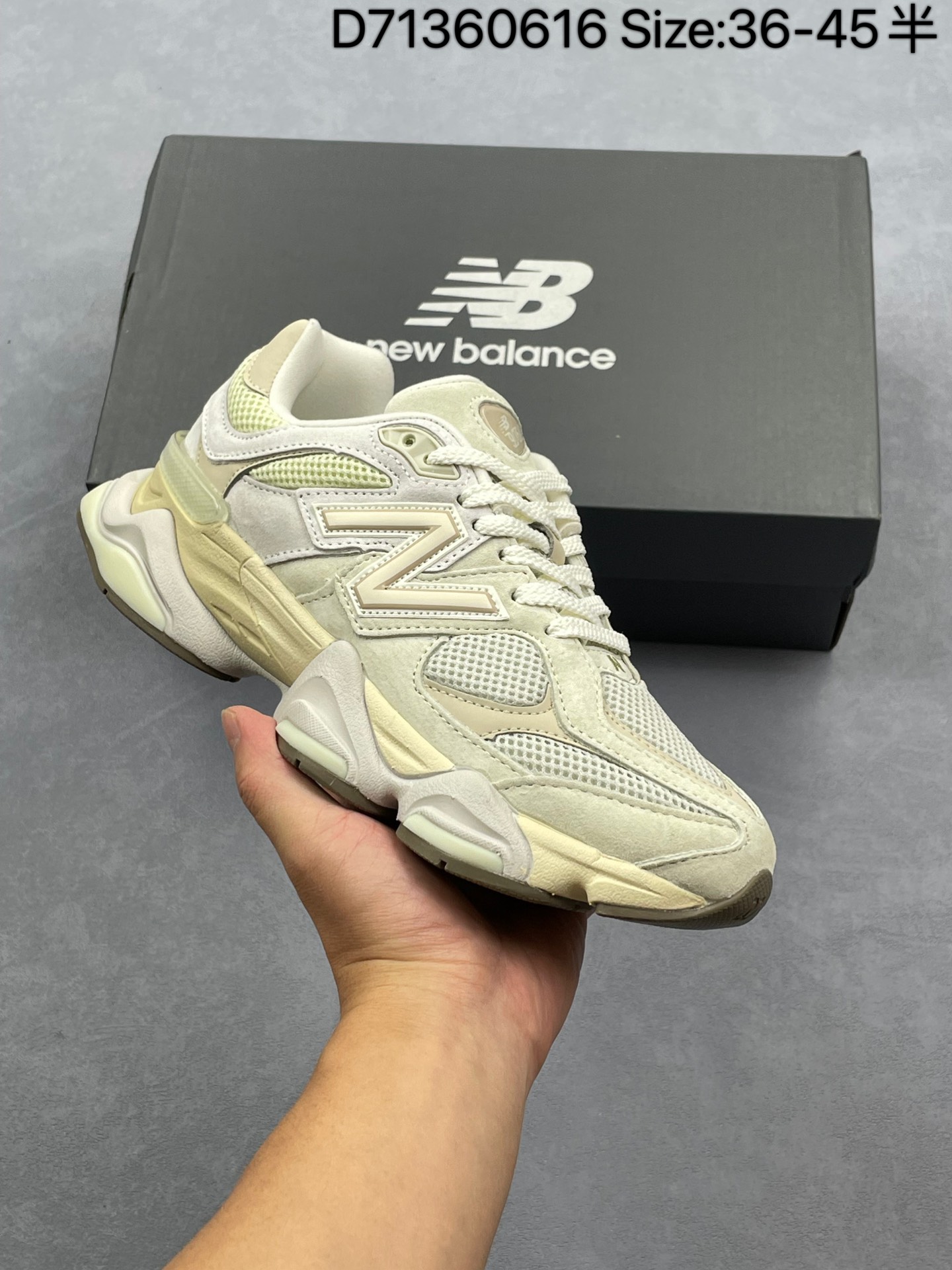 💰180
公司级✅New Balance 9060系列 新百伦 复古休闲运动慢跑鞋
鞋面大身由空间双格及磨砂鞋面拼接而生
夏日氛围拉满 采用大面积网眼以及麂皮材质覆盖鞋身 还原经典气质 搭载ABZORB避震科技 由泡沫聚酯制成 上脚可以有效减少由鞋底反弹对身体及双腿的冲击力
货号:U9060EEP
Size:36 37 37.5 38 38.5 39.5 40 40.5 41.5 42 42.5 43 44 45
ID:D71360616