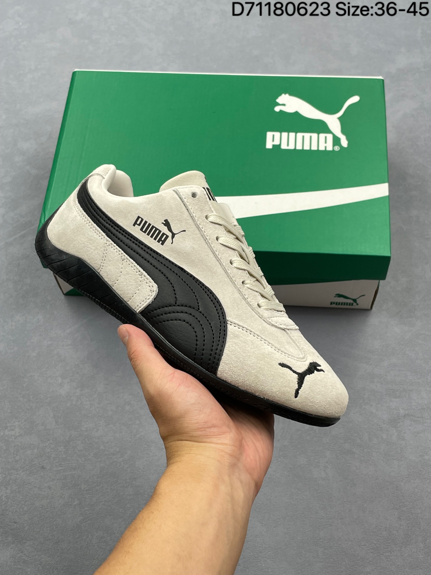 💰90 Puma Speedcat The Open YY彪马防滑耐磨 运动鞋 
支持侧踏时的踏步工作 
即使在健身房等使用环境中也能确保透气性 
官方货号:401603 01
尺码:36-45
ID:D71180623