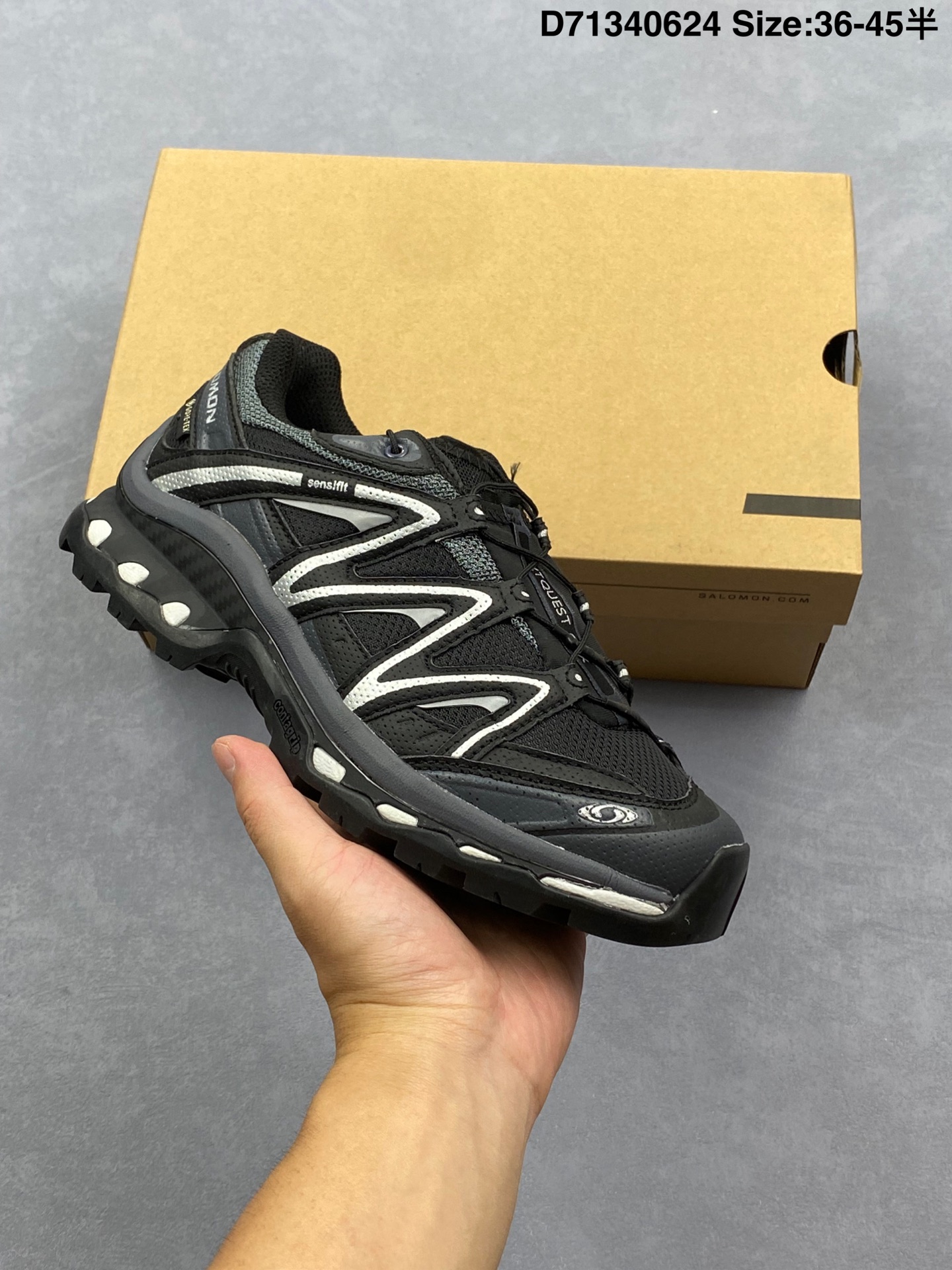 合集💰170
Salomon XA PRO XTQ ADV 萨洛蒙户外越野跑鞋 鞋面采用SENSIFIT贴合技术 全方位贴合包裹脚型 鞋跟部鞋底牵引设计 提供强大的抓地性能 更适应野外崎岖不平的道路 其3D ADVANCED CHASSIS底盘 材料轻量大化 钉齿设计更具稳定性、防护性 鞋底易磨损区运用CONTAGRIP高耐磨材料 应对城市硬质路面长距离跑考验 货号 474294 24 尺码36-45(半)
D71340624