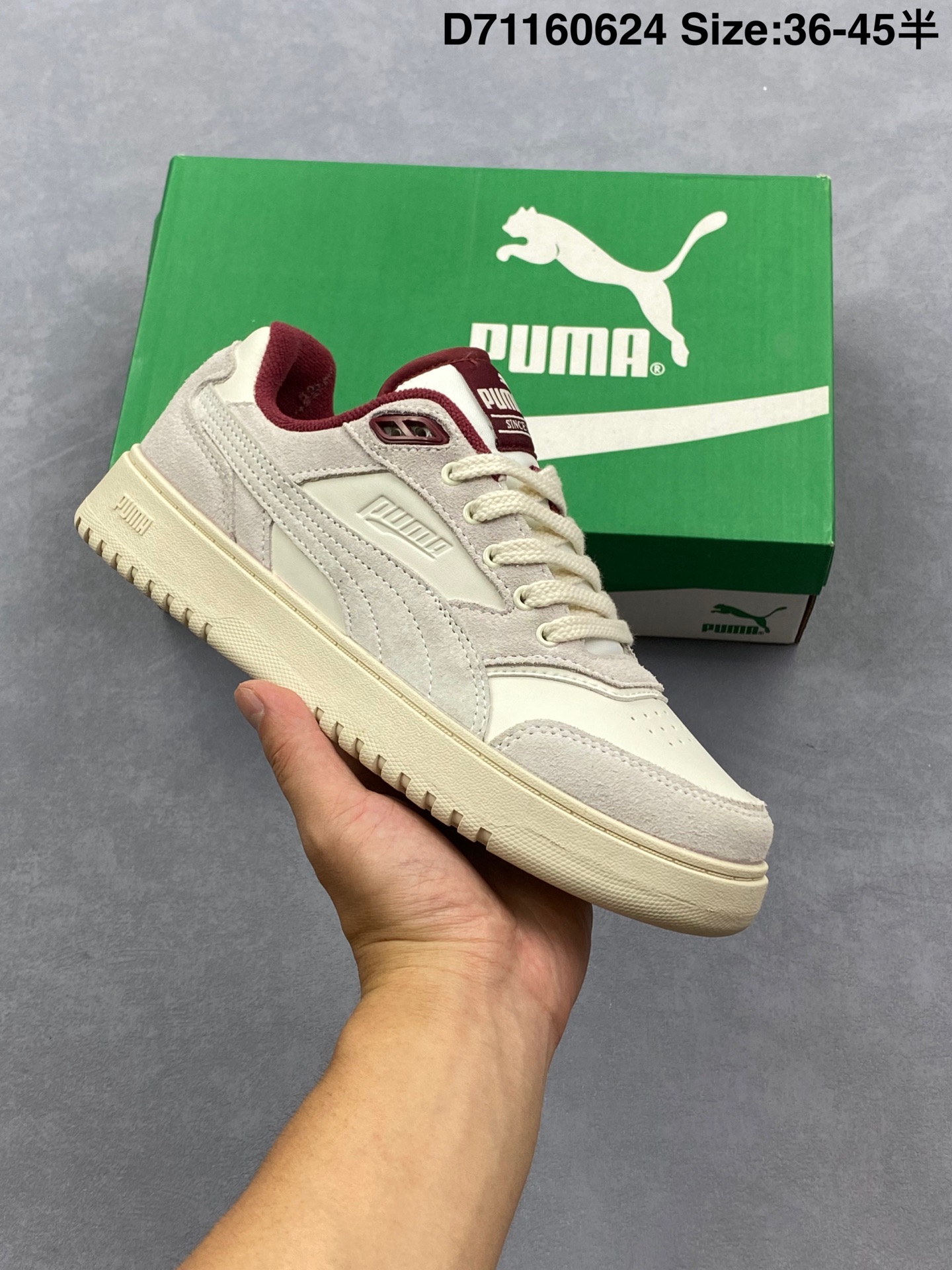 💰80
彪马（PUMA）男女士Doublecourt 运动休闲鞋皮革 中性 防滑 低帮 板鞋 男女同款 2025新款时尚经典避震缓冲百搭板鞋#秋日鞋柜大公开  #这双鞋我穿了很久  #鞋王争霸赛  #彪马puma  #穿这双鞋子进入秋天  #我最百搭的单品
货号:  293283
尺码:  36-45半
编码: D71160624