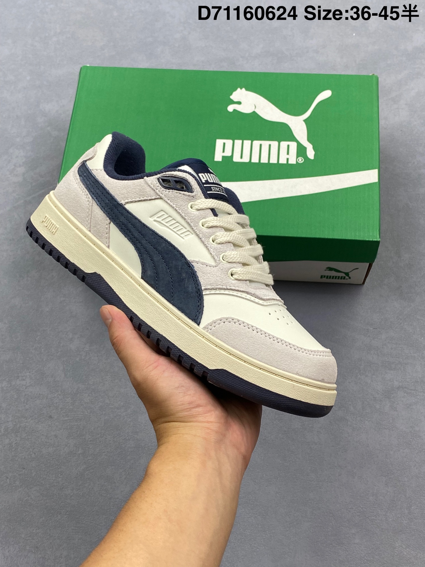 💰80
彪马（PUMA）男女士Doublecourt 运动休闲鞋皮革 中性 防滑 低帮 板鞋 男女同款 2025新款时尚经典避震缓冲百搭板鞋#秋日鞋柜大公开  #这双鞋我穿了很久  #鞋王争霸赛  #彪马puma  #穿这双鞋子进入秋天  #我最百搭的单品
货号:  293283
尺码:  36-45半
编码: D71160624