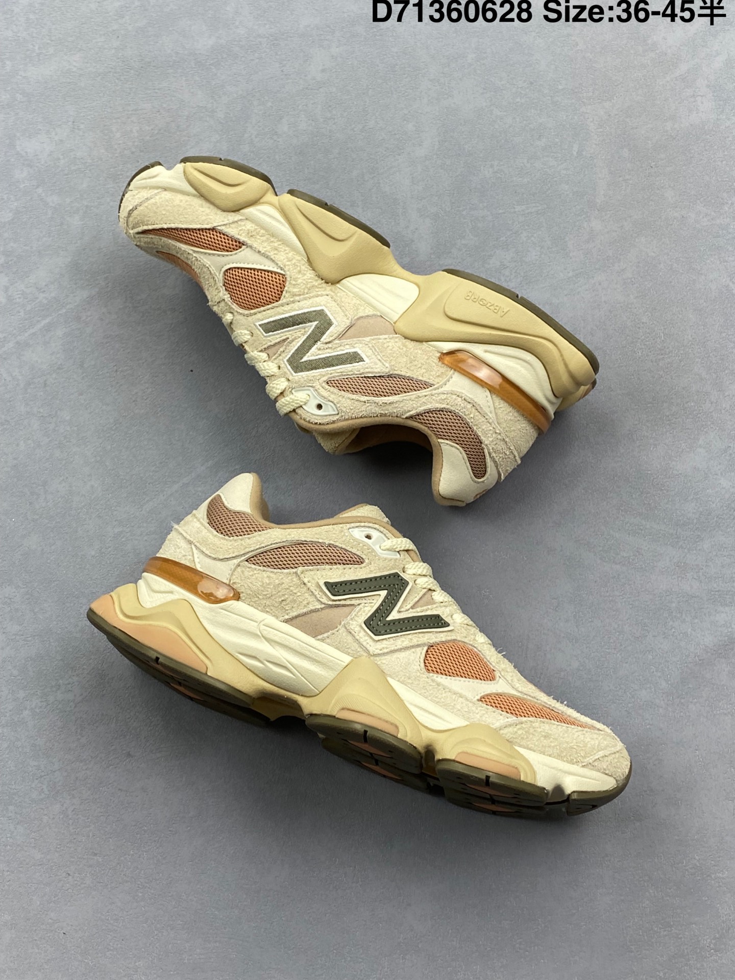 💰180
公司级✅New Balance 9060系列 新百伦 复古休闲运动慢跑鞋
鞋面大身由空间双格及磨砂鞋面拼接而生
采用大面积网眼以及麂皮材质覆盖鞋身 还原经典气质 搭载ABZORB避震科技 由泡沫聚酯制成 上脚可以有效减少由鞋底反弹对身体及双腿的冲击力
货号:U9060ZGD
Size:36 37 37.5 38 38.5 39.5 40 40.5 41.5 42 42.5 43 44 45
编码:D71360628