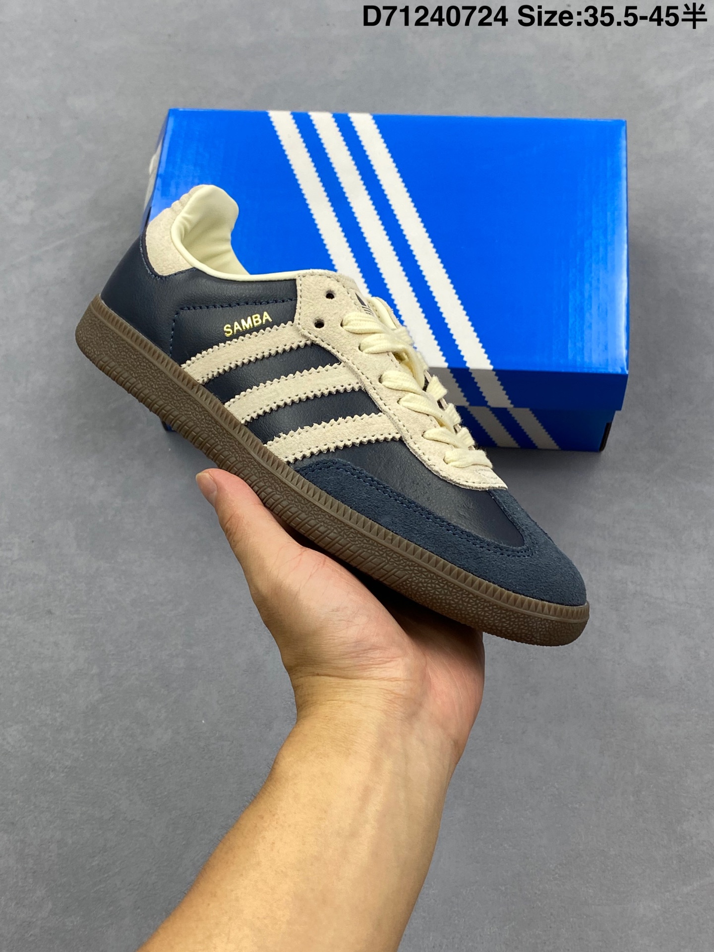 💰120
真标✅阿迪达斯AD Originals Samba OG桑巴舞系列绅士德训足球风百搭休闲运动板鞋
贷号：JI3217
尺码：36 36.5 37 38 38.5 39 40 40.5 41 42 42.5 43 44 45
编码：D71240724 Size:36～45半