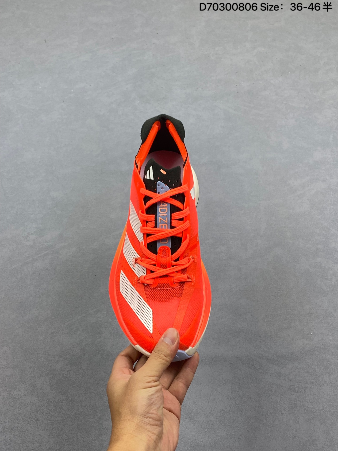 公司级✅Adidas Adizero Adios Pro 3 W马拉松飞线贾卡轻质透气休闲运动跑步鞋 采用双层透气网纱 Flywire动态飞线绑缚鞋面材质 内置Zoom小气垫装置 货号:GX9777 ID:D70300806
