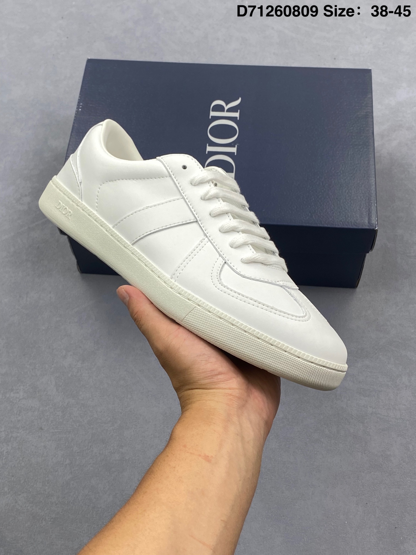 💰130
法国高奢时装品牌·迪奥/Dior B01 Matchpoint Low Sneakers B01系列低帮经典绅士德训平底百搭休闲运动小白鞋“皮革全黑”3SN328ZQR_H000
尺码:38-45
条码编码:D71260809