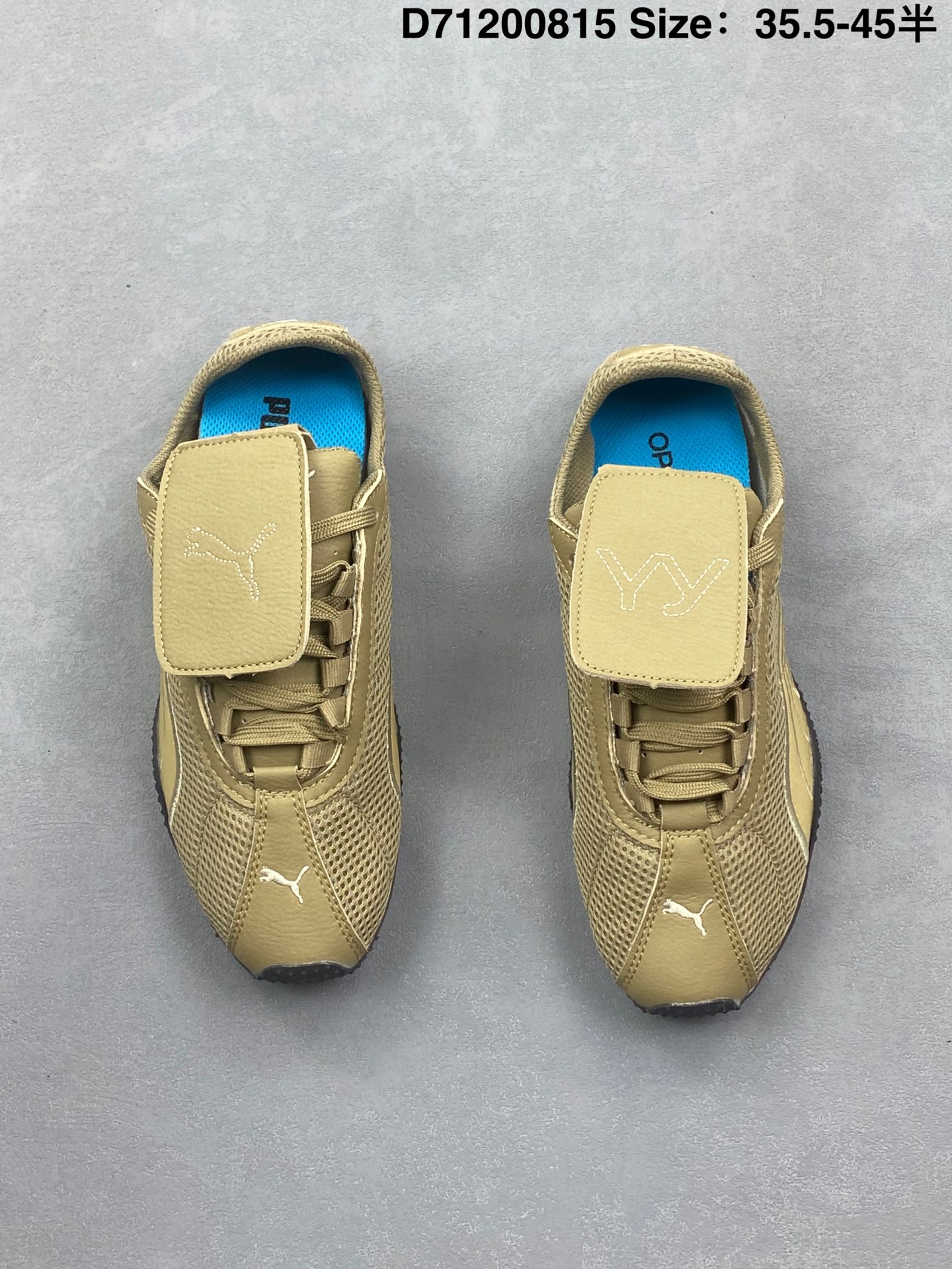 💰100
Open Yy x Puma H-Street 灰棕色
联名款薄底低帮专业越野德训鞋
PUMA H-STREET的设计巧妙融合了经典与创新透气网面鞋身是对复古运动美学的致敬它不仅延续了PUMA一贯的运动基因更保证了穿着时的舒适度与透气性让双脚在夏日也能自由“呼吸” 经典的鞋型设计带着岁月沉淀的韵味
货号:405046-01
尺码:35 36 36.5 37 38 38.5 39 40 40.5 41 42 42.5 43 44 45
编码:D71200815 Size:35-45半