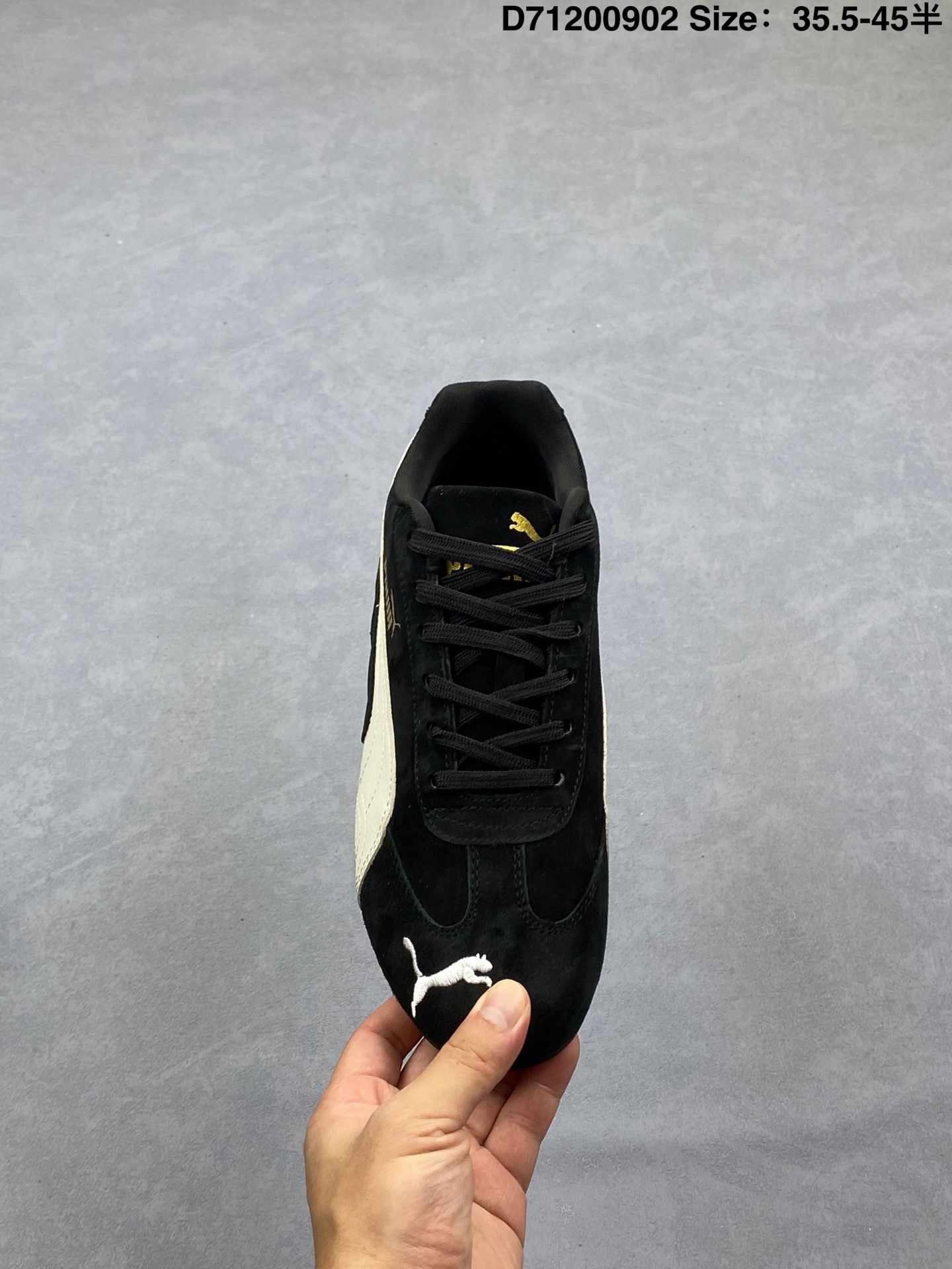 💰100
Puma Speedcat OG Sparco 充正版本
彪马罗马阿莫尔系列 复古运动休闲赛车跑鞋
全球知名运动品牌PUMA宝马赛车系列
融合了宝马车队的标志性配色
以趣味十足又前卫复古的设计引领潮流
将赛道精神融入街头时尚 开启前卫竞速之旅
主打前卫复古风 Roma鞋款的鞋侧以复古的流线造型
缀以宝马经典Logo 巧妙吸睛
而Speedcat鞋款以亮眼三色条纹元素缀以舒适鞋面
赋予了独特的个性美学 演绎赛车的无尽能量
官方货号:403688 01
尺码: 35.5 36 36.5 37.5 38 38.5 39 40 40.5 41 42 42.5 43 44 45
编码:D71200902