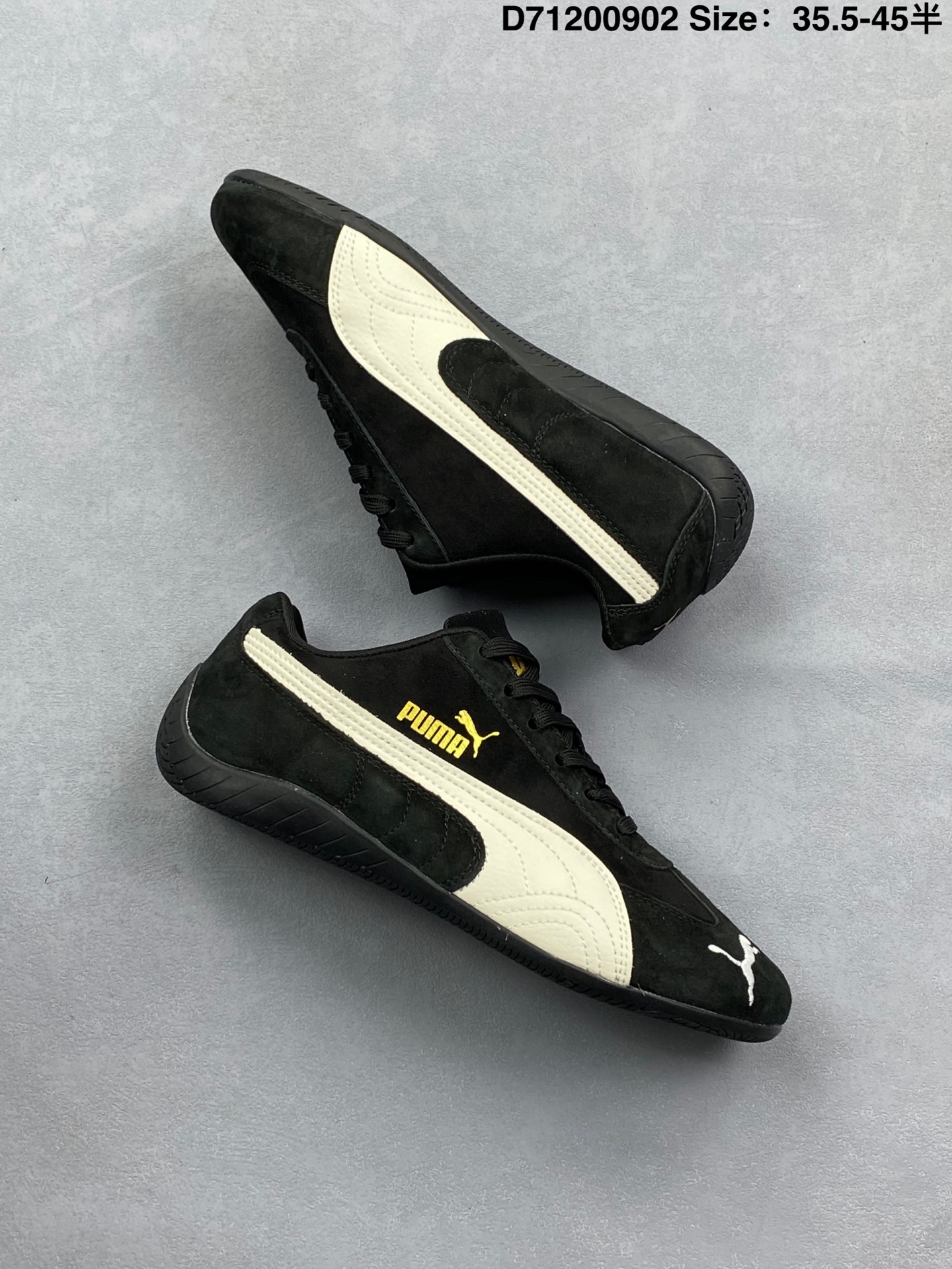 💰100
Puma Speedcat OG Sparco 充正版本
彪马罗马阿莫尔系列 复古运动休闲赛车跑鞋
全球知名运动品牌PUMA宝马赛车系列
融合了宝马车队的标志性配色
以趣味十足又前卫复古的设计引领潮流
将赛道精神融入街头时尚 开启前卫竞速之旅
主打前卫复古风 Roma鞋款的鞋侧以复古的流线造型
缀以宝马经典Logo 巧妙吸睛
而Speedcat鞋款以亮眼三色条纹元素缀以舒适鞋面
赋予了独特的个性美学 演绎赛车的无尽能量
官方货号:403688 01
尺码: 35.5 36 36.5 37.5 38 38.5 39 40 40.5 41 42 42.5 43 44 45
编码:D71200902