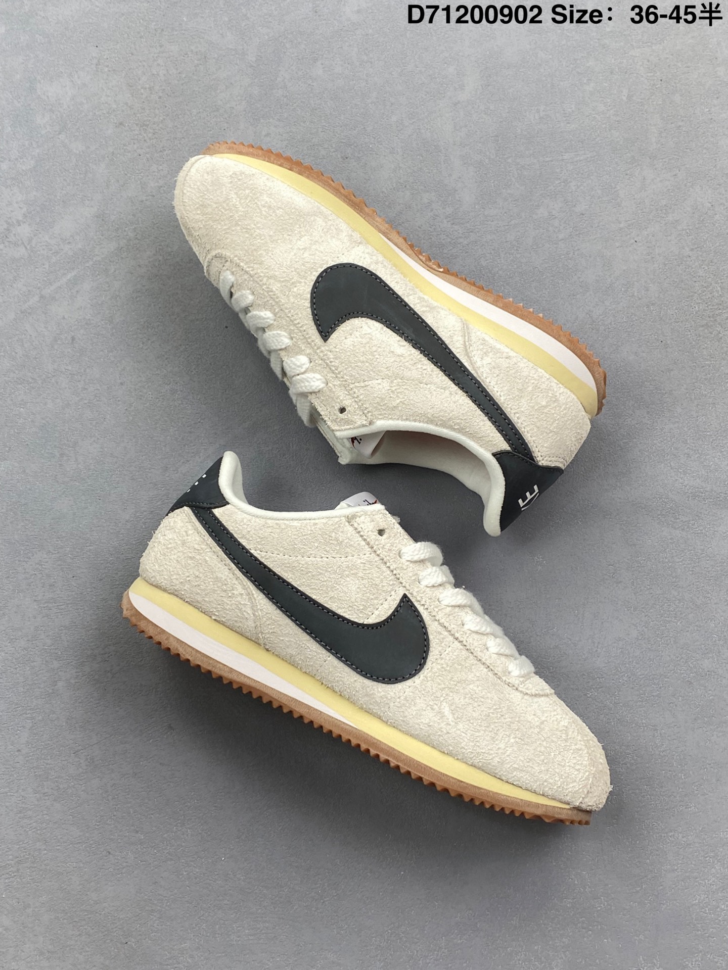 💰100
Nike Classic Cortez Nylon 耐克阿甘鞋 超大鞋舌 男女子运动鞋,秉承元年款经典风格,糅合防水鞋面设计,令双足保持干爽舒适。防水锦纶鞋面强势抵御风雨侵袭,缔造轻盈防护效果,传统鞋带系统和覆面设计增强贴合感,提升耐久性,彰显经典风格,低帮剪裁打造舒适脚感,提升运动自由度。EVA 泡棉中底轻盈缓震,纯色橡胶外底搭配人字形底纹,缔造出色耐久性和多向抓地力。
货号:FJ2530
码数:36-45含半码
编码:D71200902