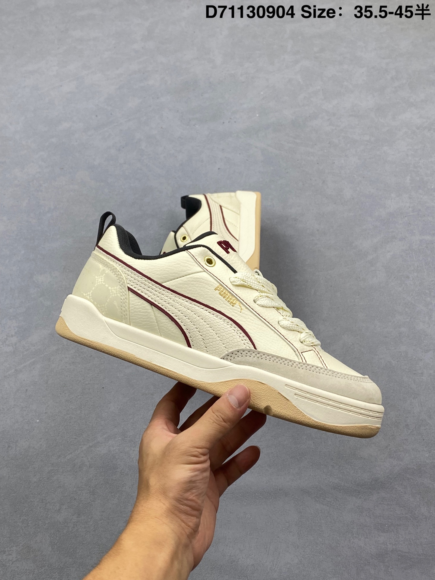 特价💰65
Puma Park Lifestyle 彪马防滑耐磨低帮德训板鞋
孔眼底座和脚趾凸起由猪八革材料制成 支持侧踏时的踏步工作 即使在健身房等使用环境中也能确保透气性 像吸盘一样的设计是为了提高体育馆表面的抓地力性能
货号:401857-01
尺码:36 36.5 37.5 38 38.5 39 40 40.5 41 42 42.5 43 44 44.5 45
编码:D71130904