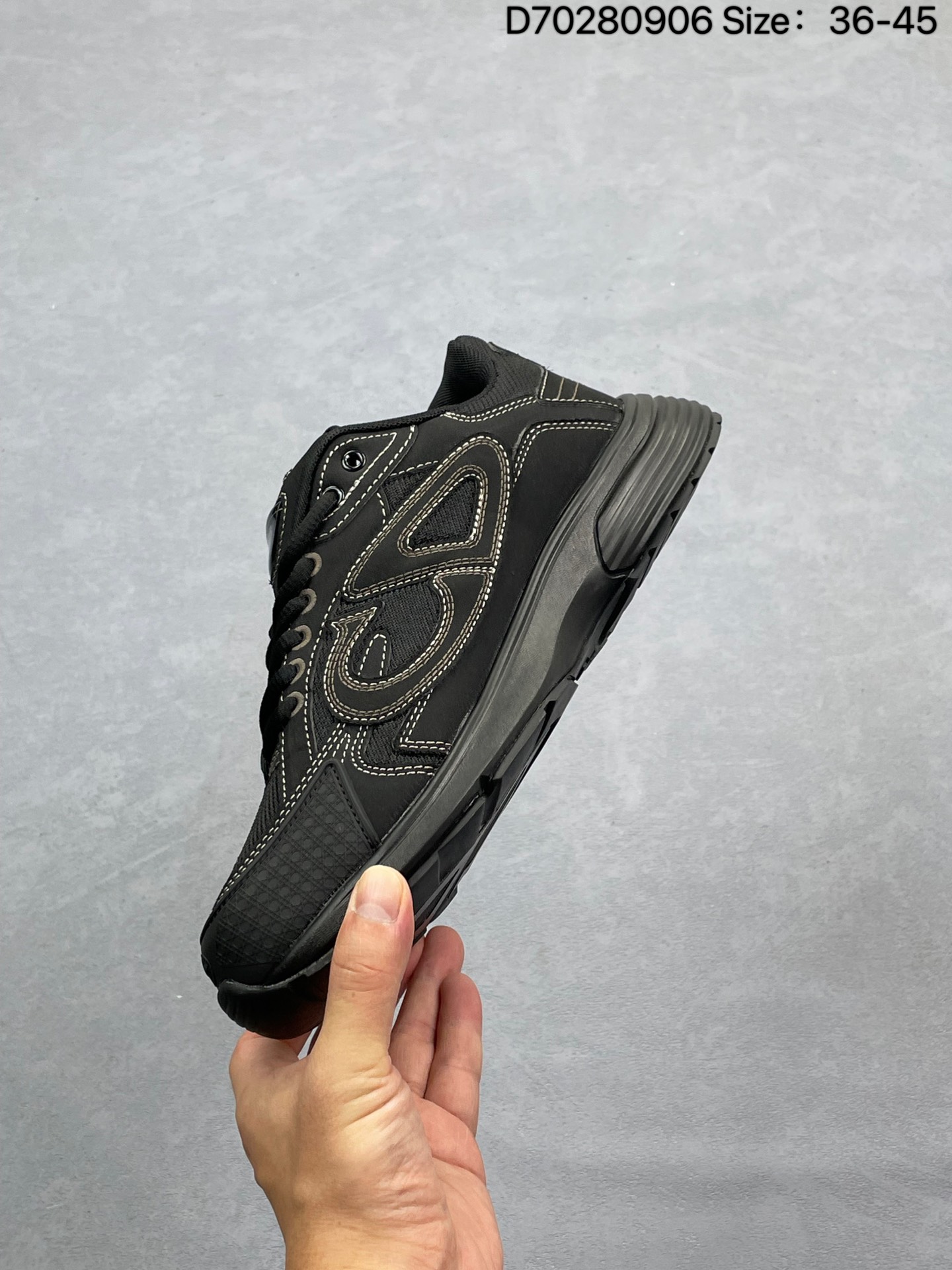 合集💰140
真标✅Dior迪奥B30网眼织物厚底系带休闲低帮运动鞋男女同款老爹鞋 
尺码:36-45
ID:D70280906