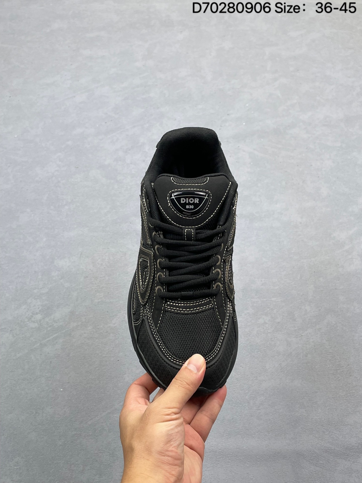合集💰140
真标✅Dior迪奥B30网眼织物厚底系带休闲低帮运动鞋男女同款老爹鞋 
尺码:36-45
ID:D70280906