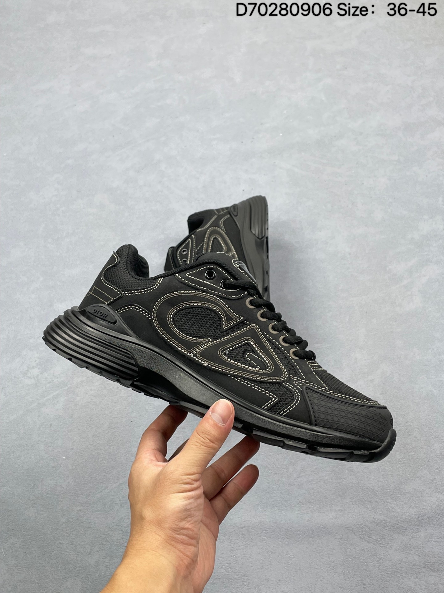 合集💰140
真标✅Dior迪奥B30网眼织物厚底系带休闲低帮运动鞋男女同款老爹鞋 
尺码:36-45
ID:D70280906